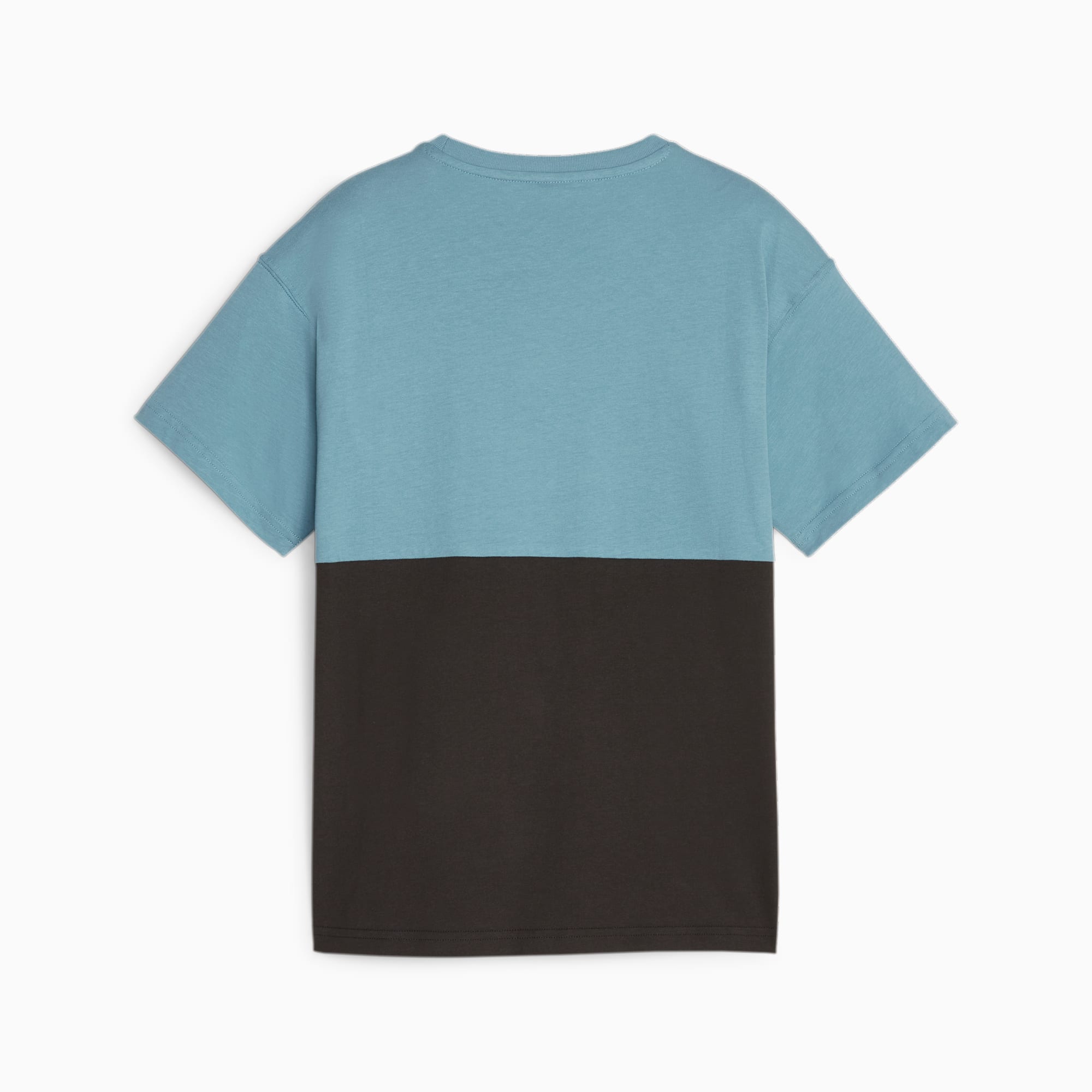 PUMA Power Colorblock Youth T-Shirt, Bold Blue