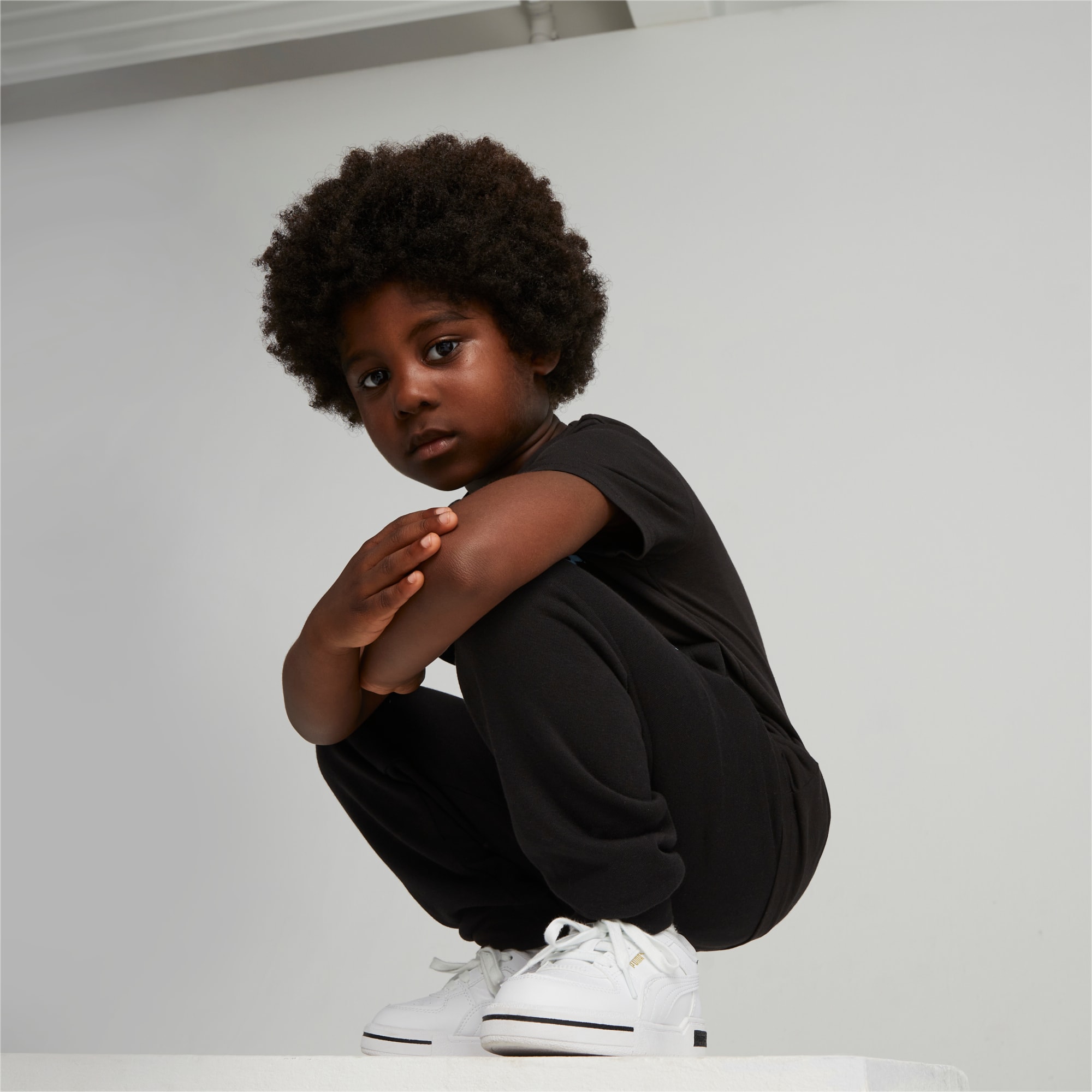 PUMA Chaussure Pantalon De Survêtement Essentials Mix Match Enfant, Noir