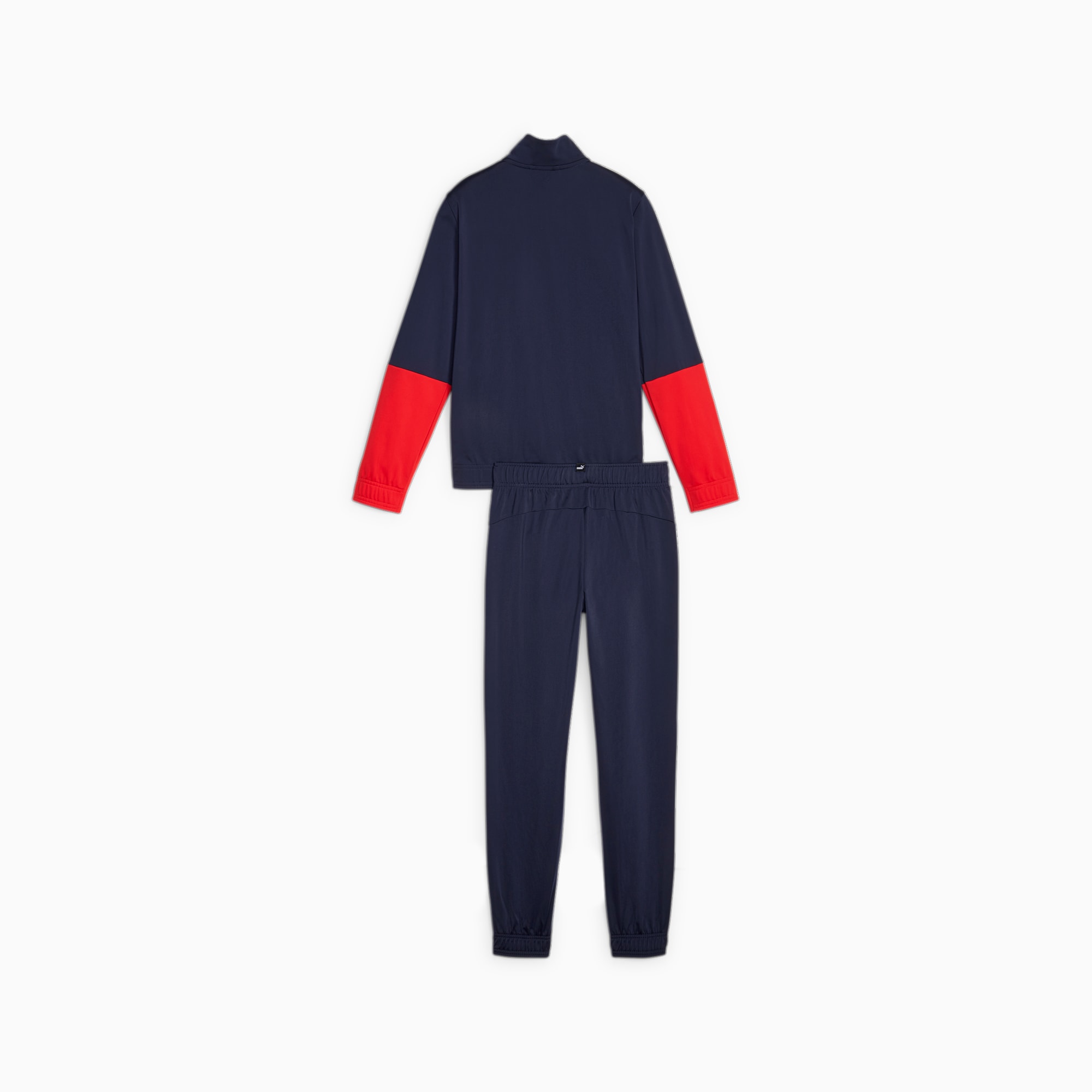 PUMA Colourblock Poly Suit Teenager Für Kinder, Blau, Größe: 128, Kleidung
