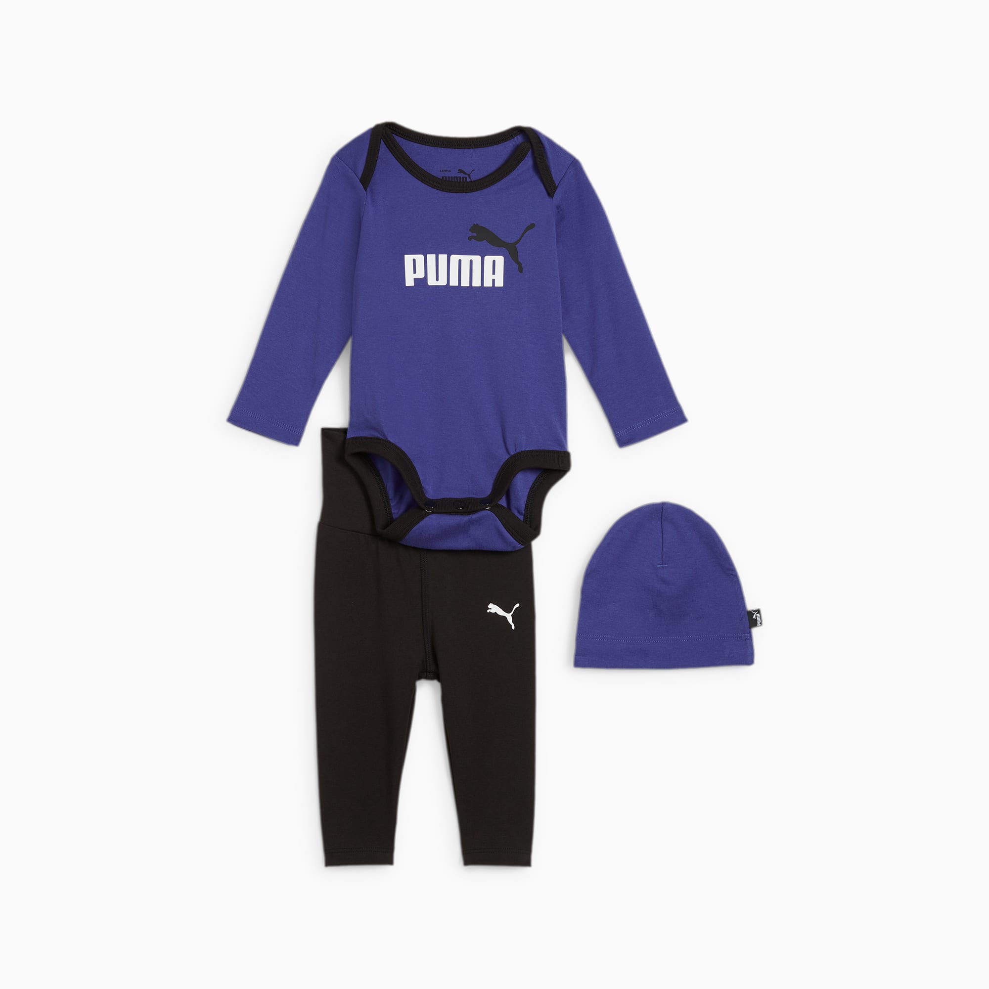 PUMA Minicats Newborn Beanie Set Für Kinder, Mehrfarbig, Größe: 56, Accessoires