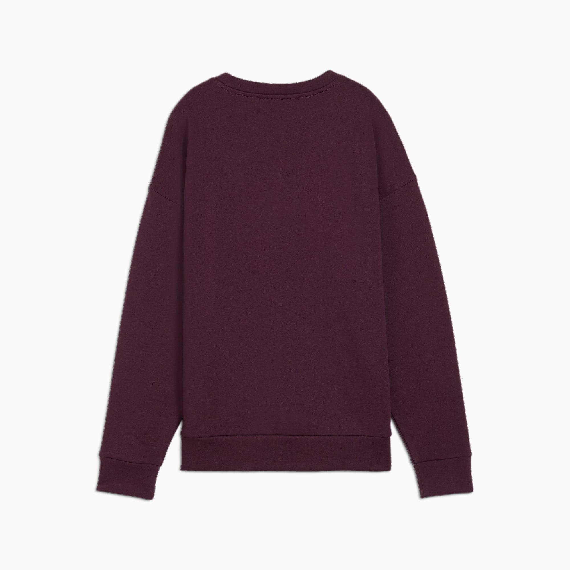 PUMA BETTER ESSENTIALS sweatshirt met ronde hals, Midnight Plum