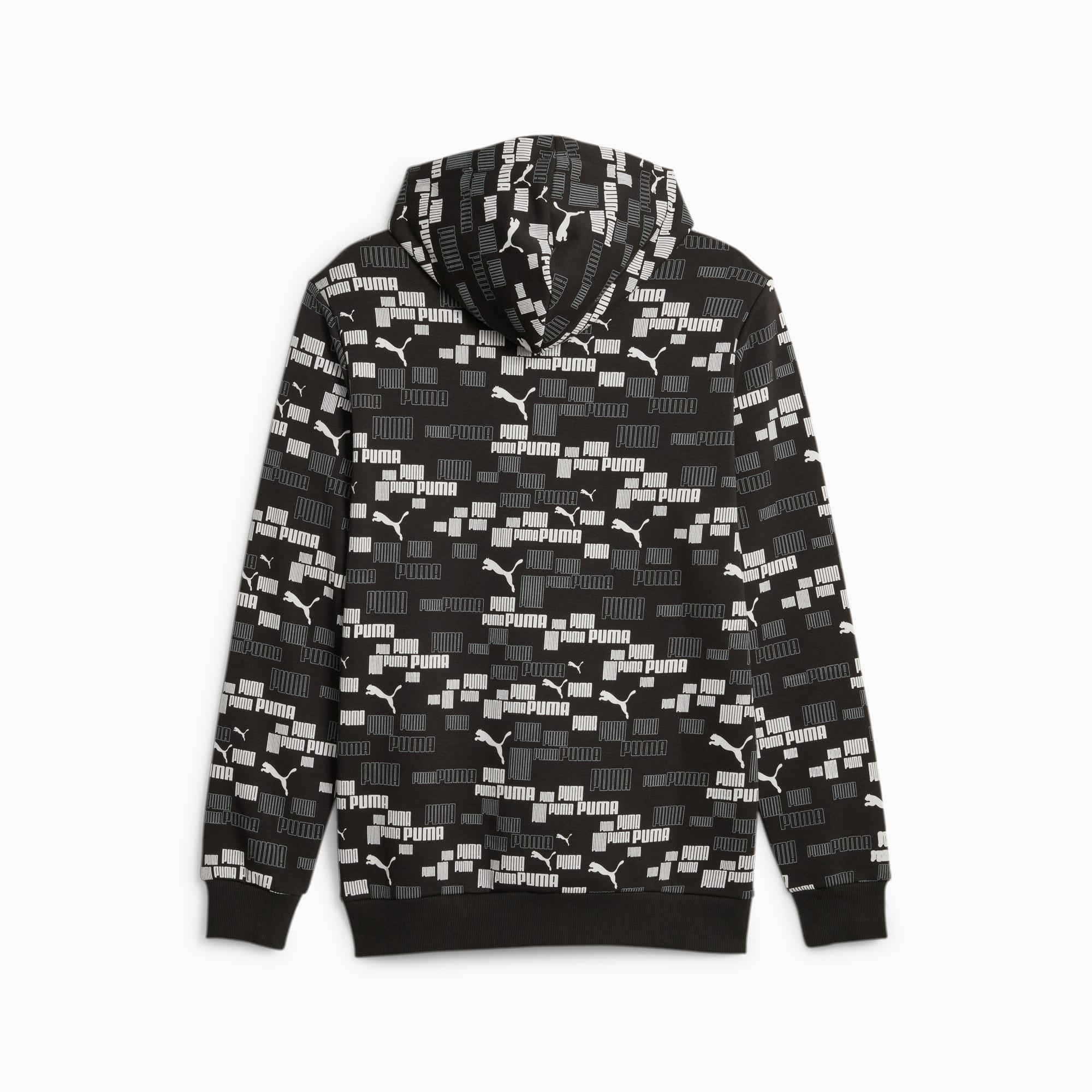 PUMA ESS+ LOGO LAB hoodie voor Dames, Zwart