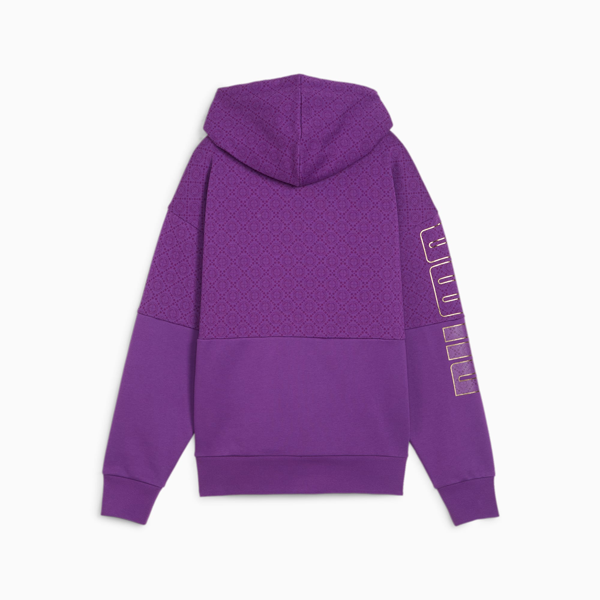 PUMA POWER Logo Love hoodie voor Dames, Paars