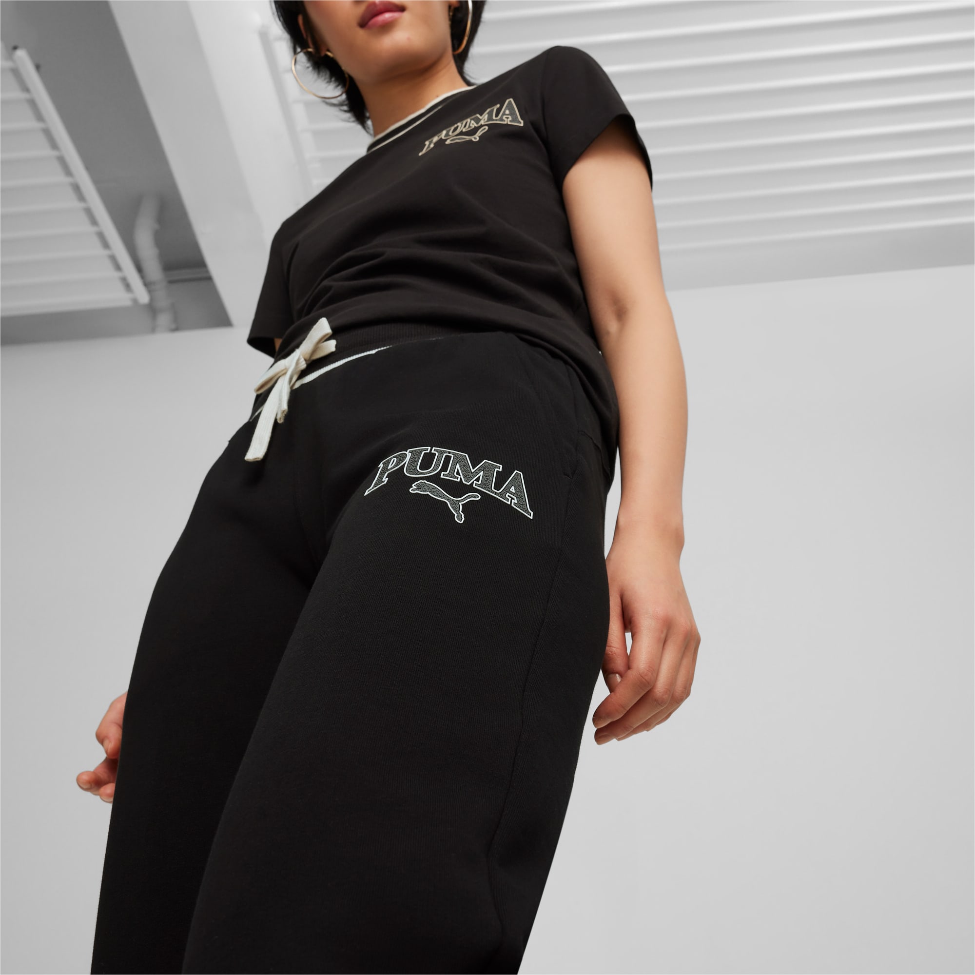 PUMA Squad Women's Track Pants, Black, Size XXS, Clothing