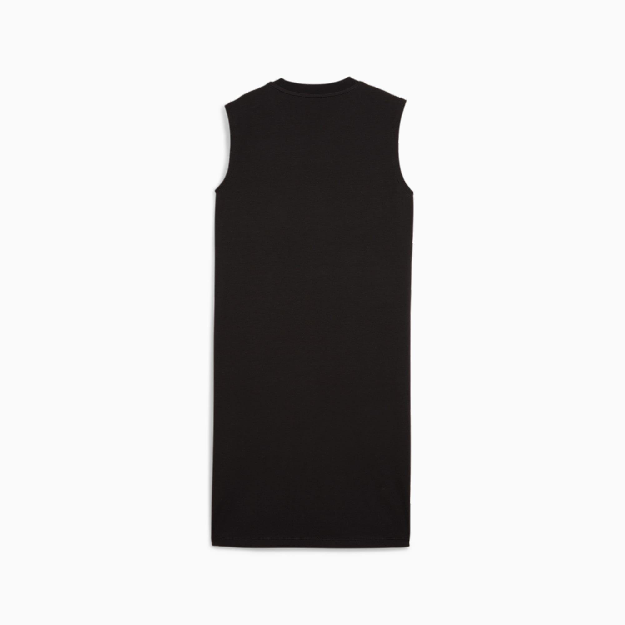PUMA ESS+ mouwloze jurk voor Dames, Zwart