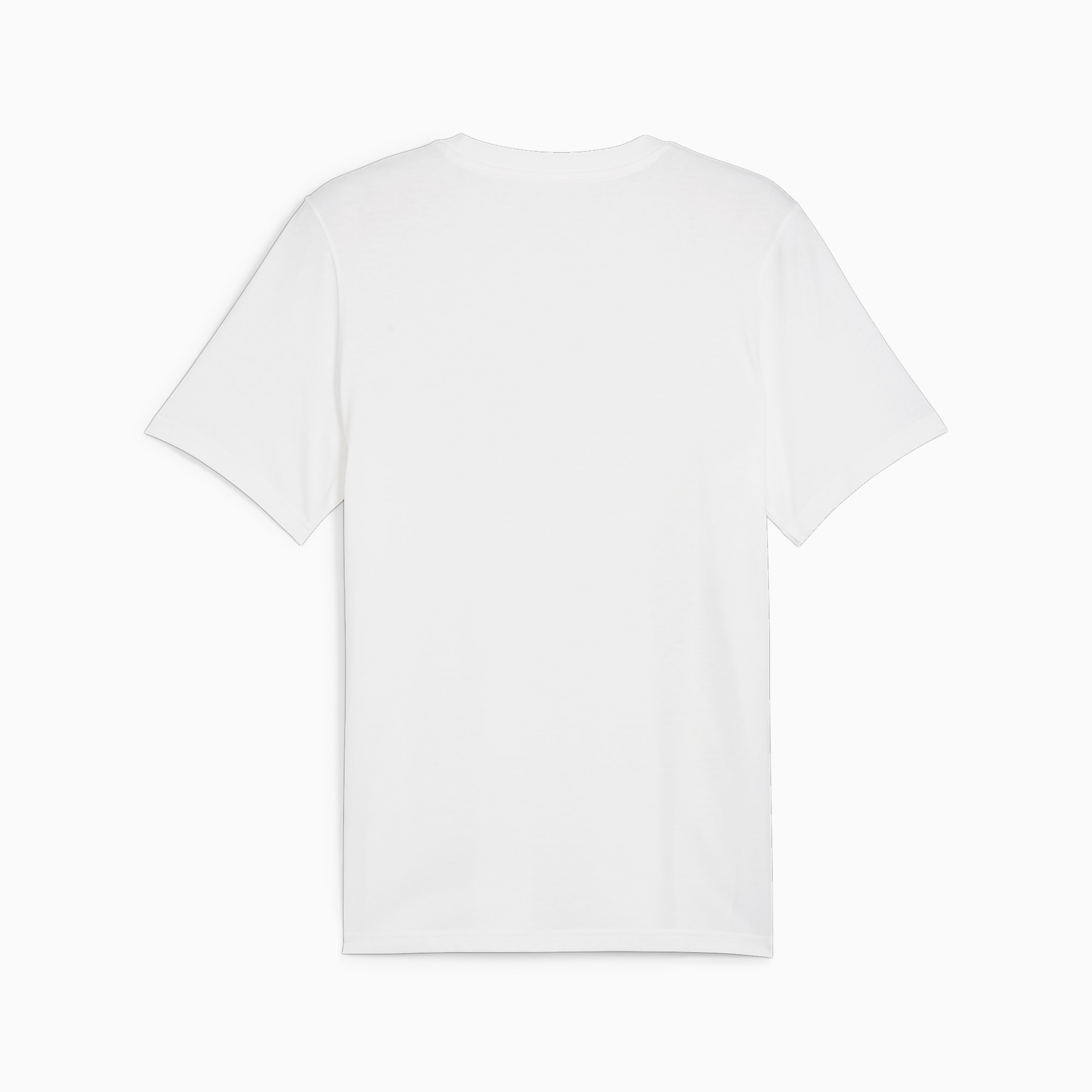 PUMA POWER T-shirt Met Print Voor Heren, Wit/Groen