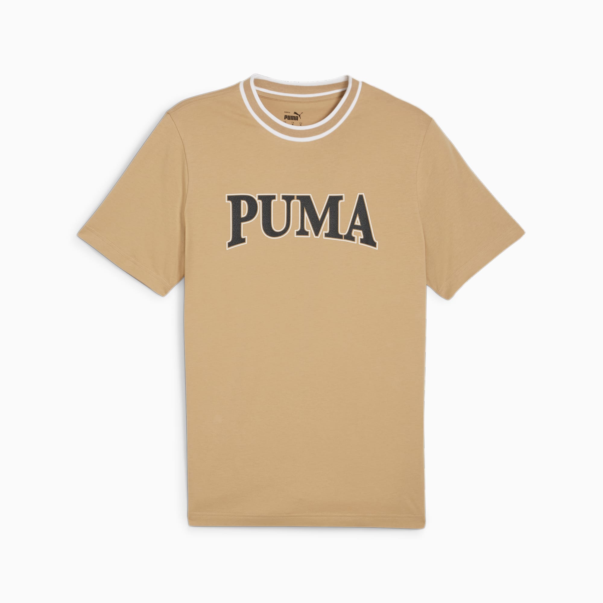PUMA SQUAD Graphic T-shirt Voor Heren, Prairie Tan