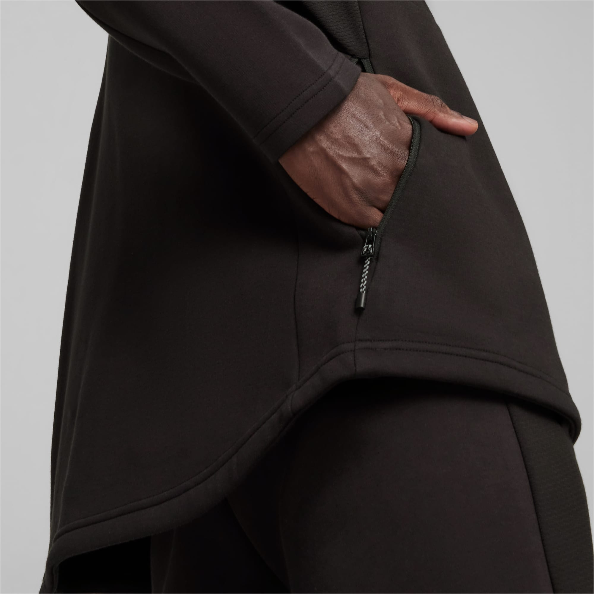 PUMA Evostripe Men's Full-Zip Hoodie, Black, Size XS, Clothing