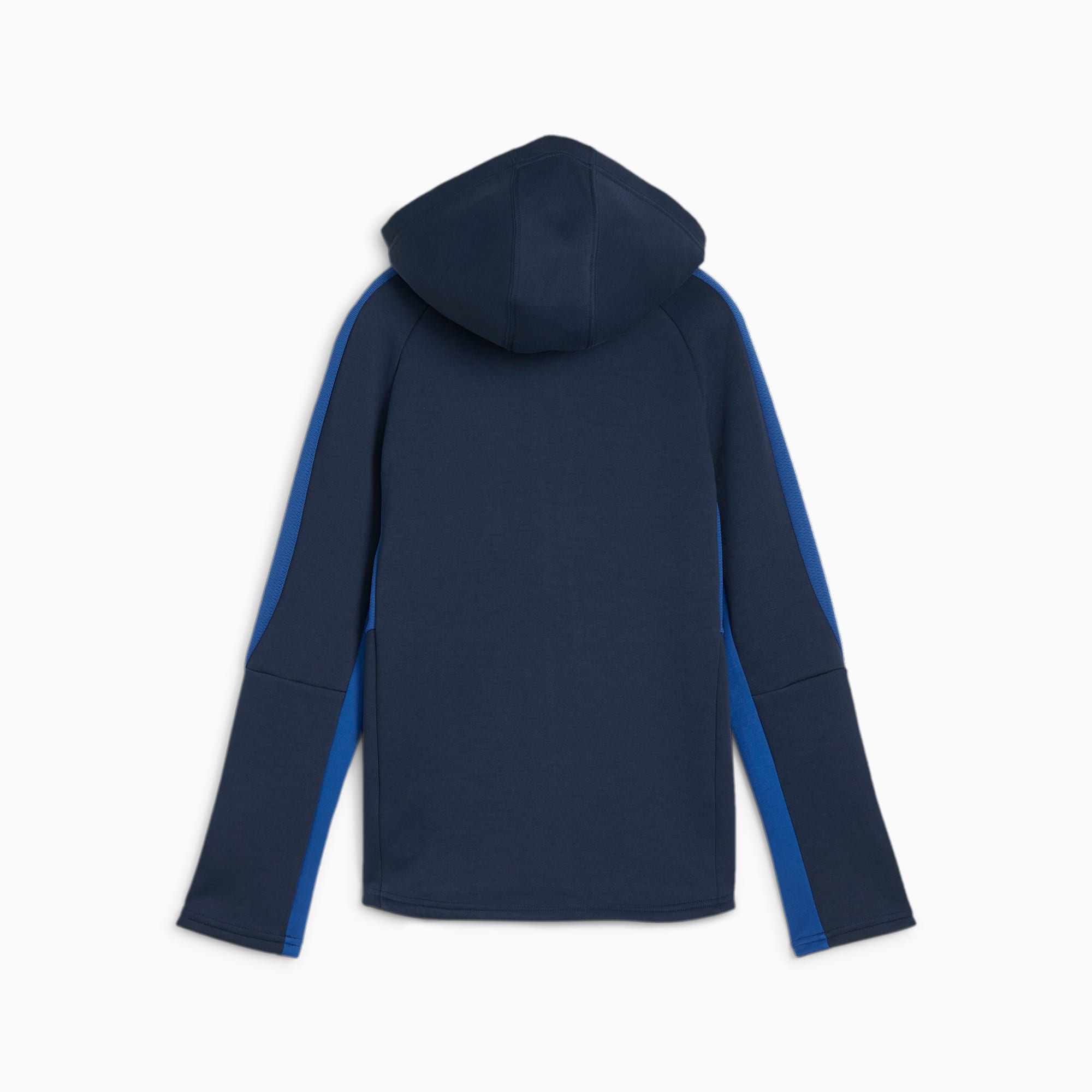 PUMA Evostripe Youth Full-Zip Hoodie, Dark Blue, Size 116, Clothing