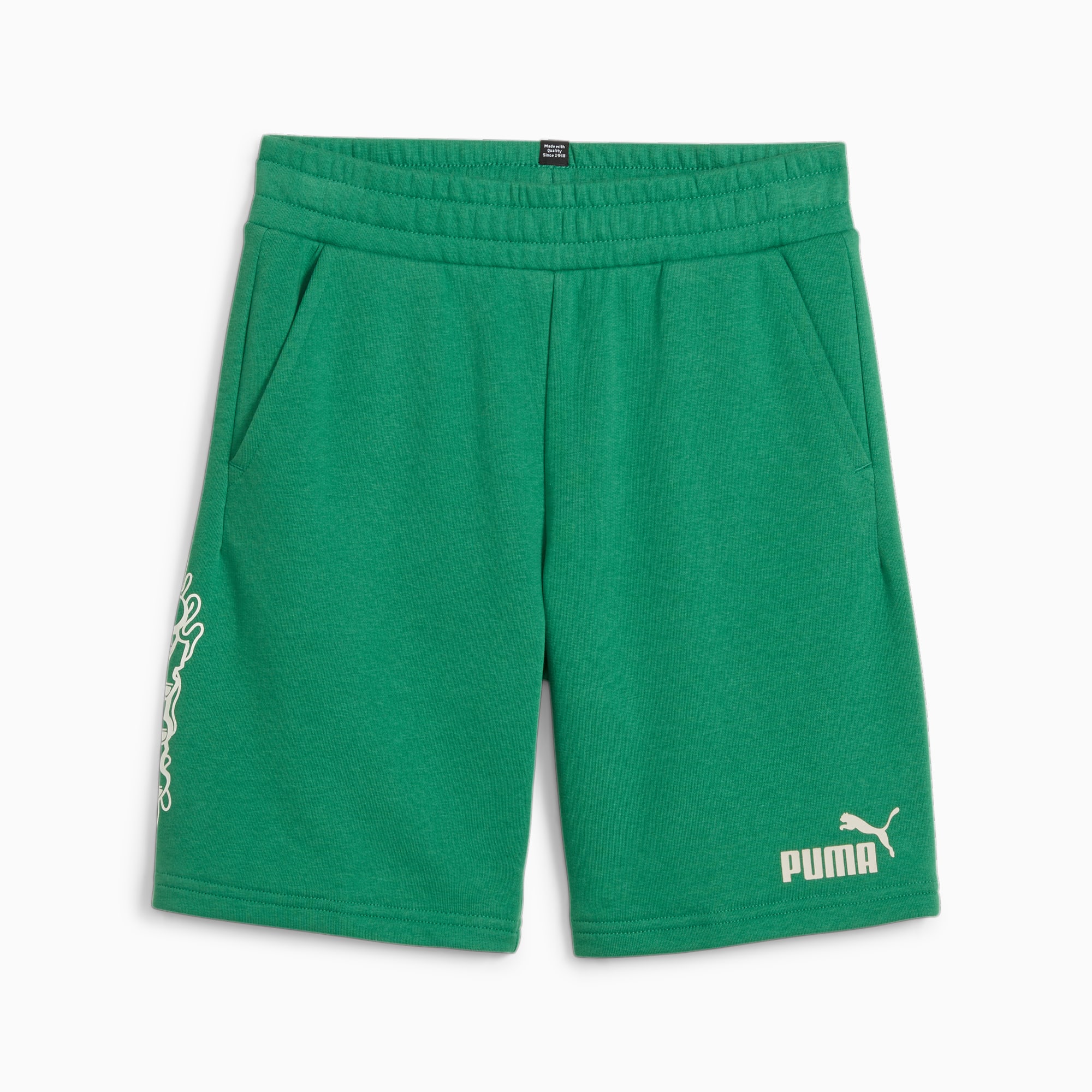 PUMA Shorts Juveniles Ess+ Mid 90S, Verde