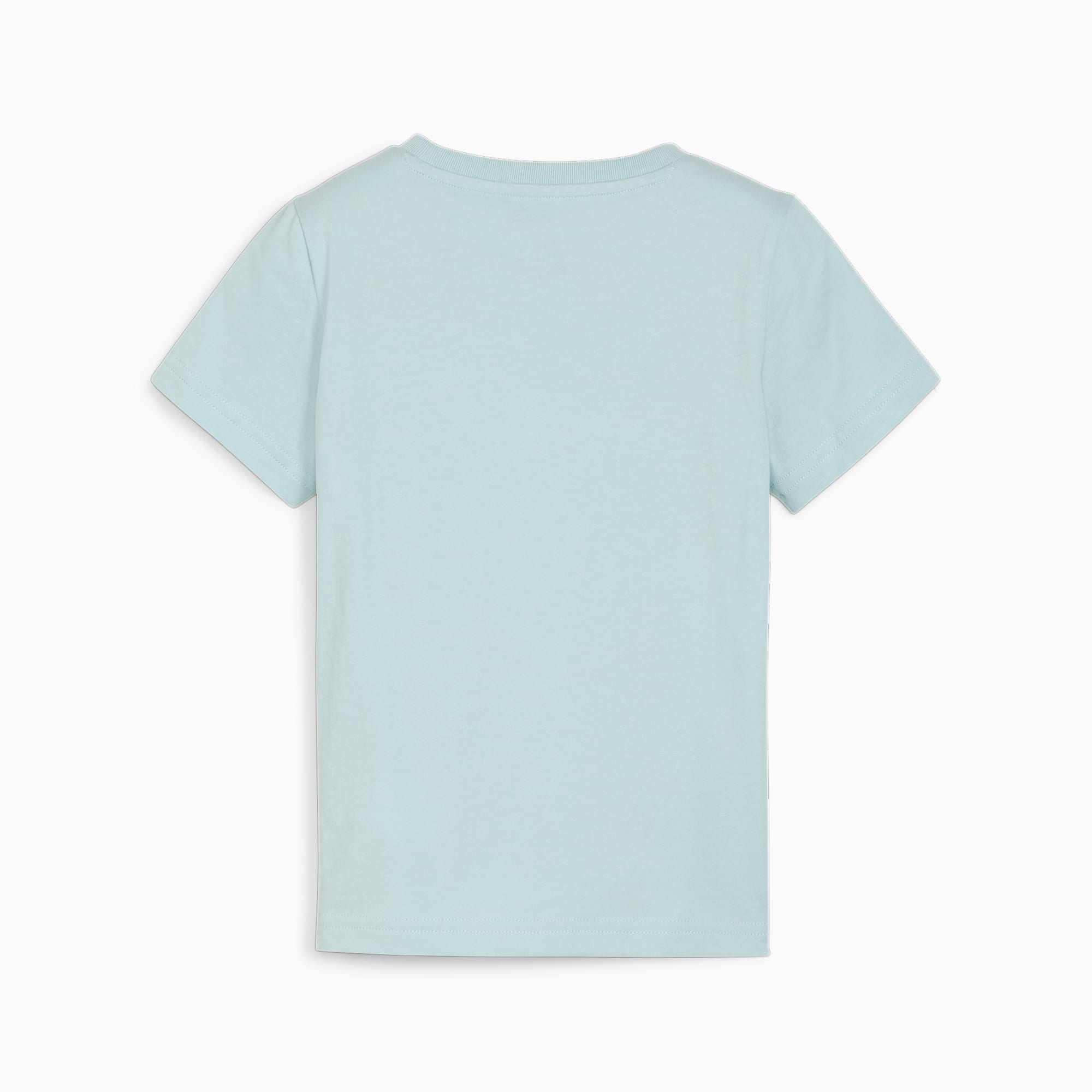 PUMA ESS+ SUMMER CAMP T-Shirt Kinder, Blau, Größe: 128, Kleidung