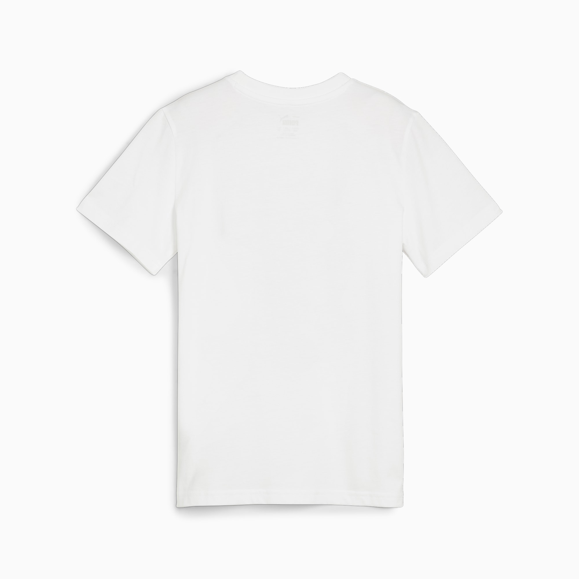 PUMA BASKETBALL BLUEPRINT T-Shirt Teenager Für Kinder, Weiß, Größe: 176, Kleidung