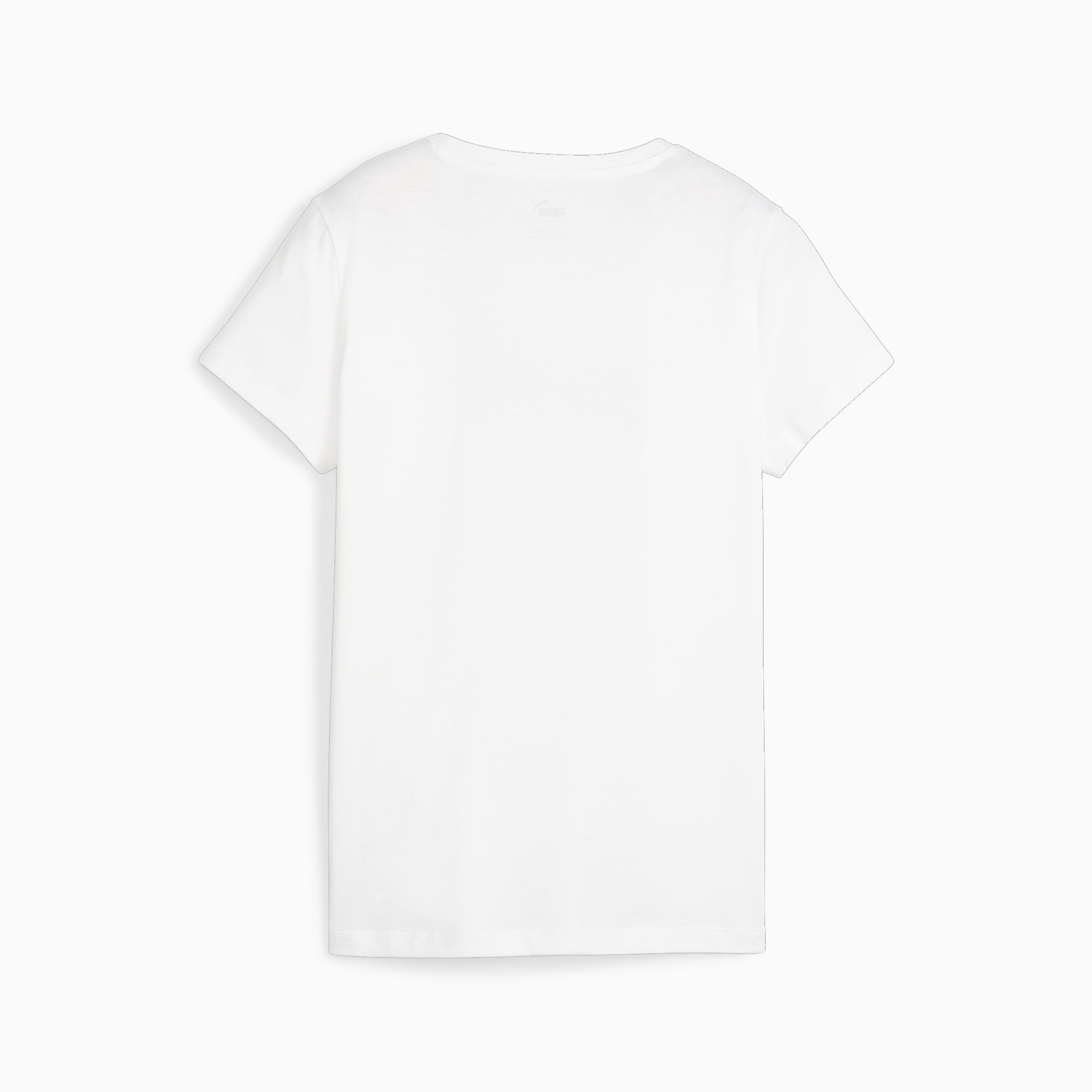 PUMA T-Shirt Script ESS+ Femme, Blanc