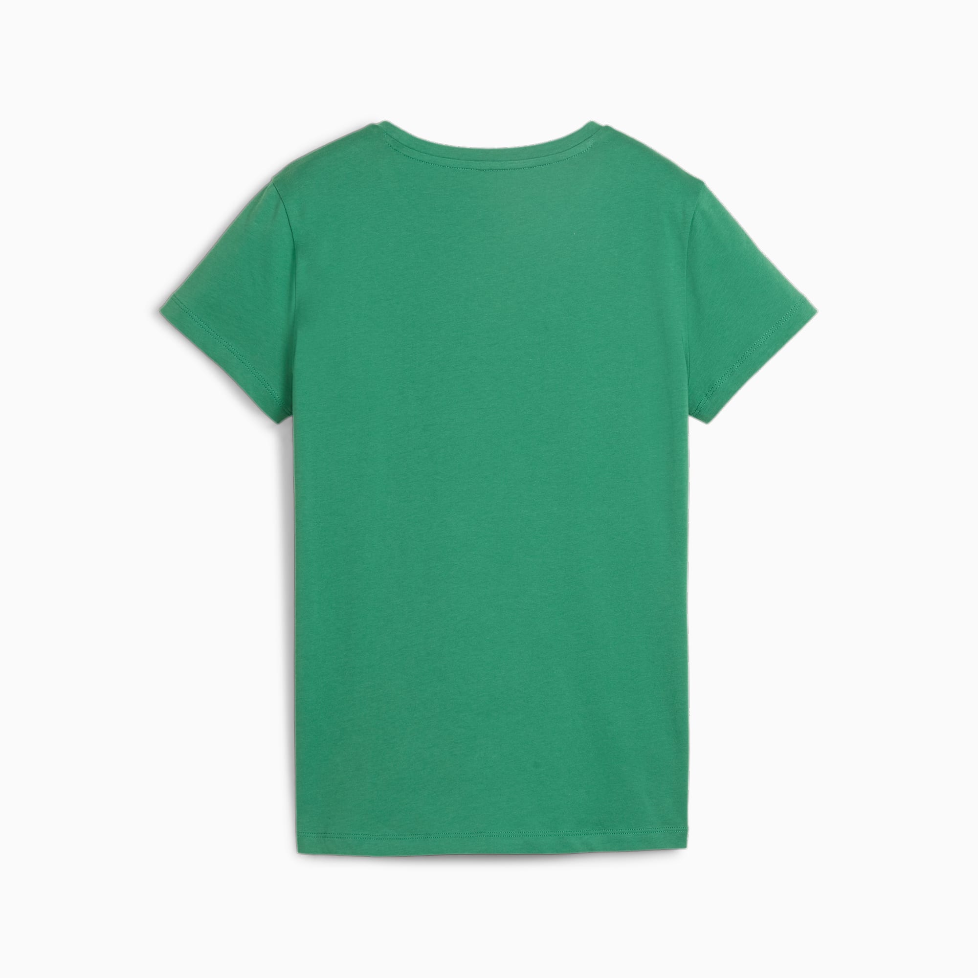 PUMA ESS+ Script T-shirt voor Dames, Groen