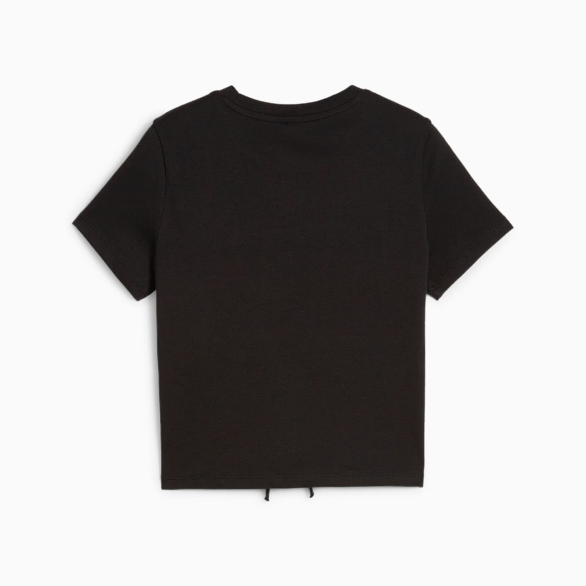 PUMA ESS+ ANIMAL Knotted Tee G FALSE T-shirt - Puma Black