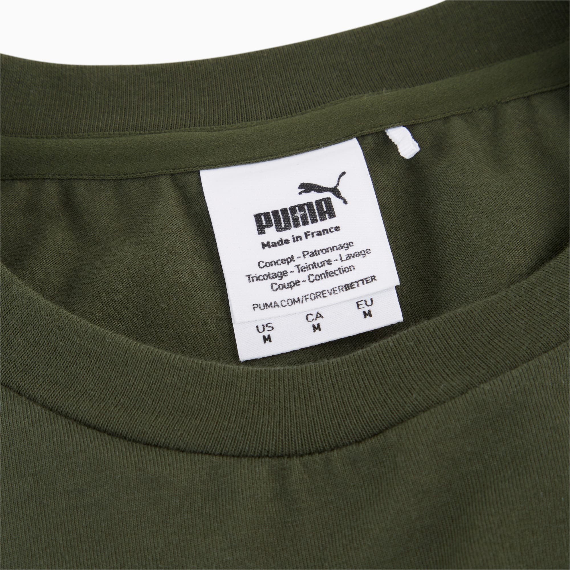 PUMA Made In France T-shirt voor Heren, Myrtle