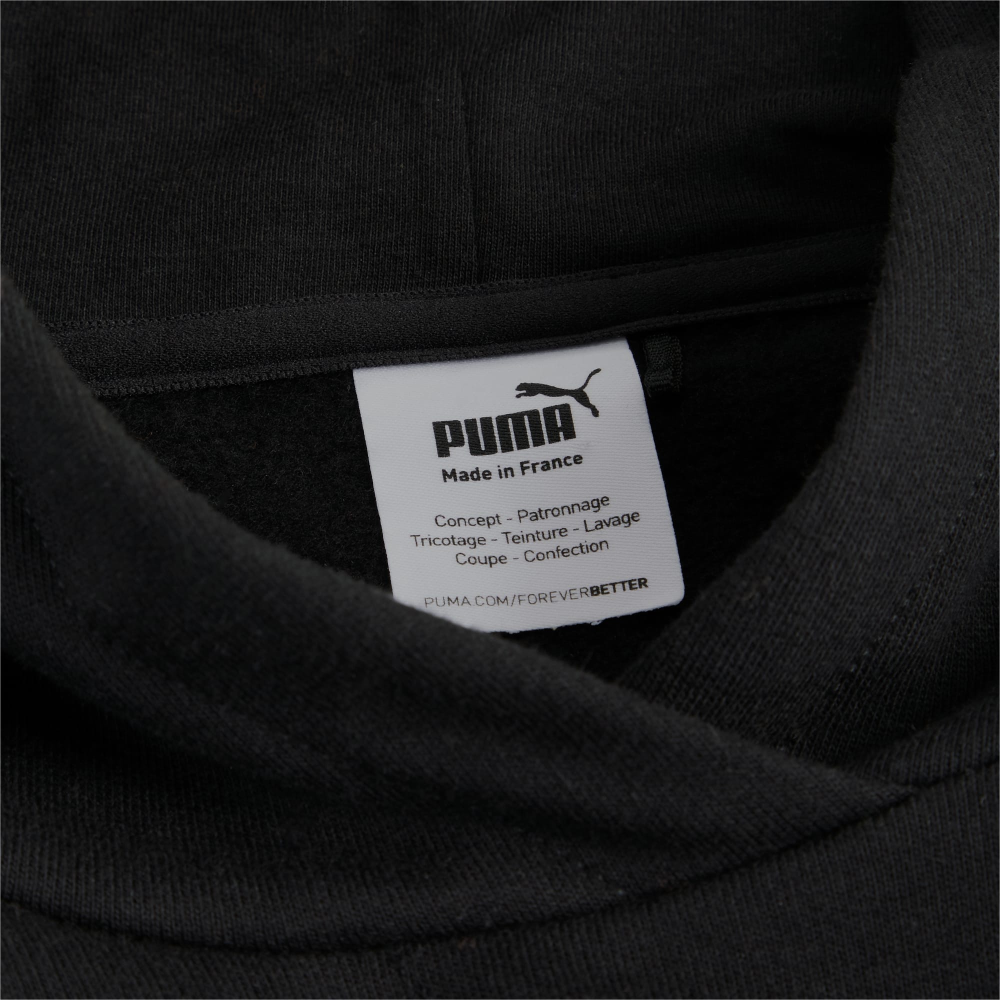 Made In France hoodie, PUMA Black voor Dames, Zwart