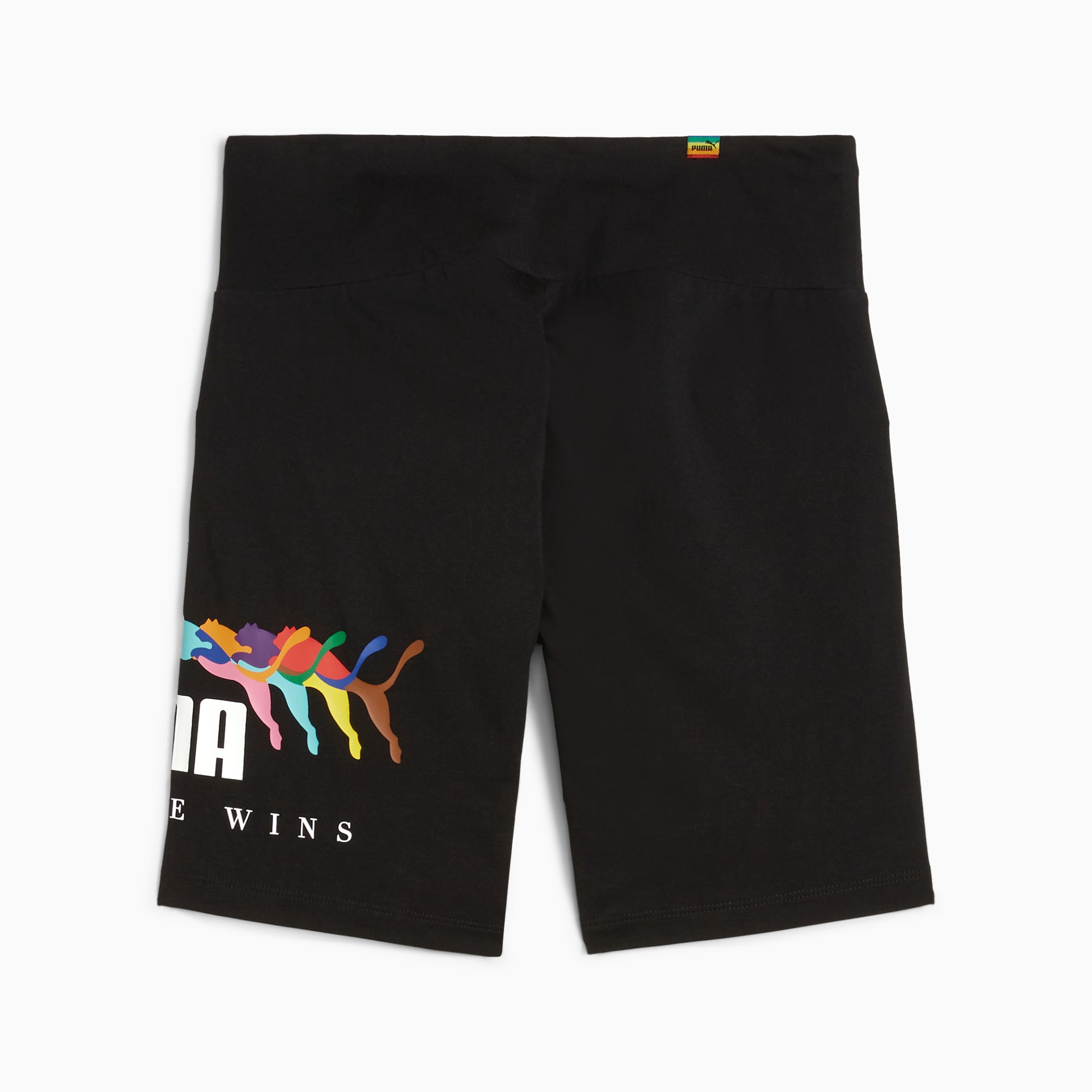 PUMA ESS+ LOVE WINS bikershort voor Dames, Zwart