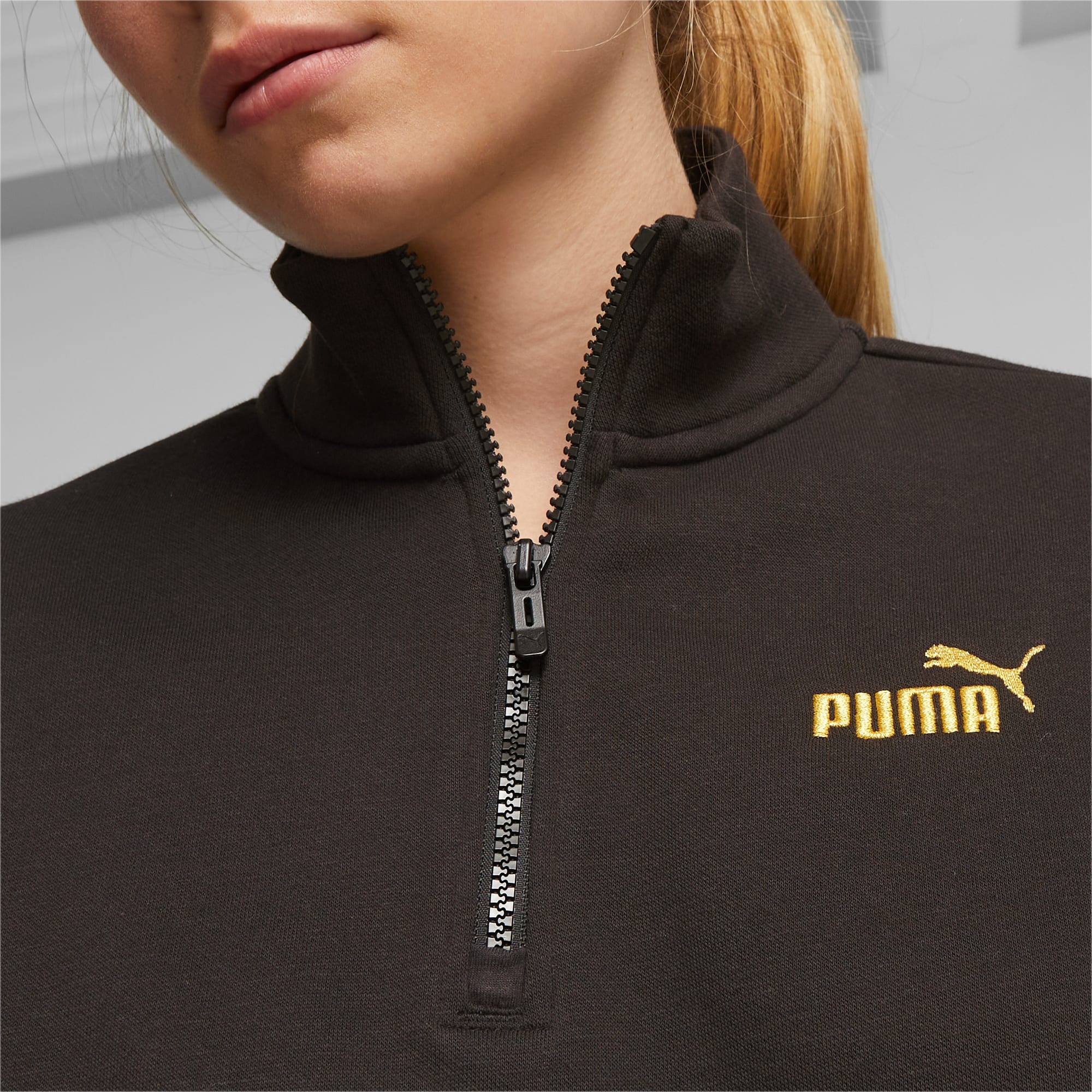 PUMA Ess+ Minimal Gold Women's Half-Zip