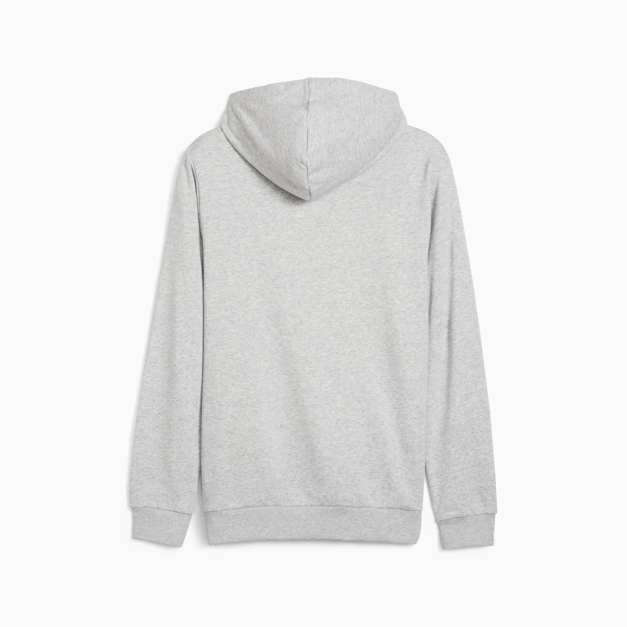 PUMA ESS+ Hoodie met klein logo, Grijs