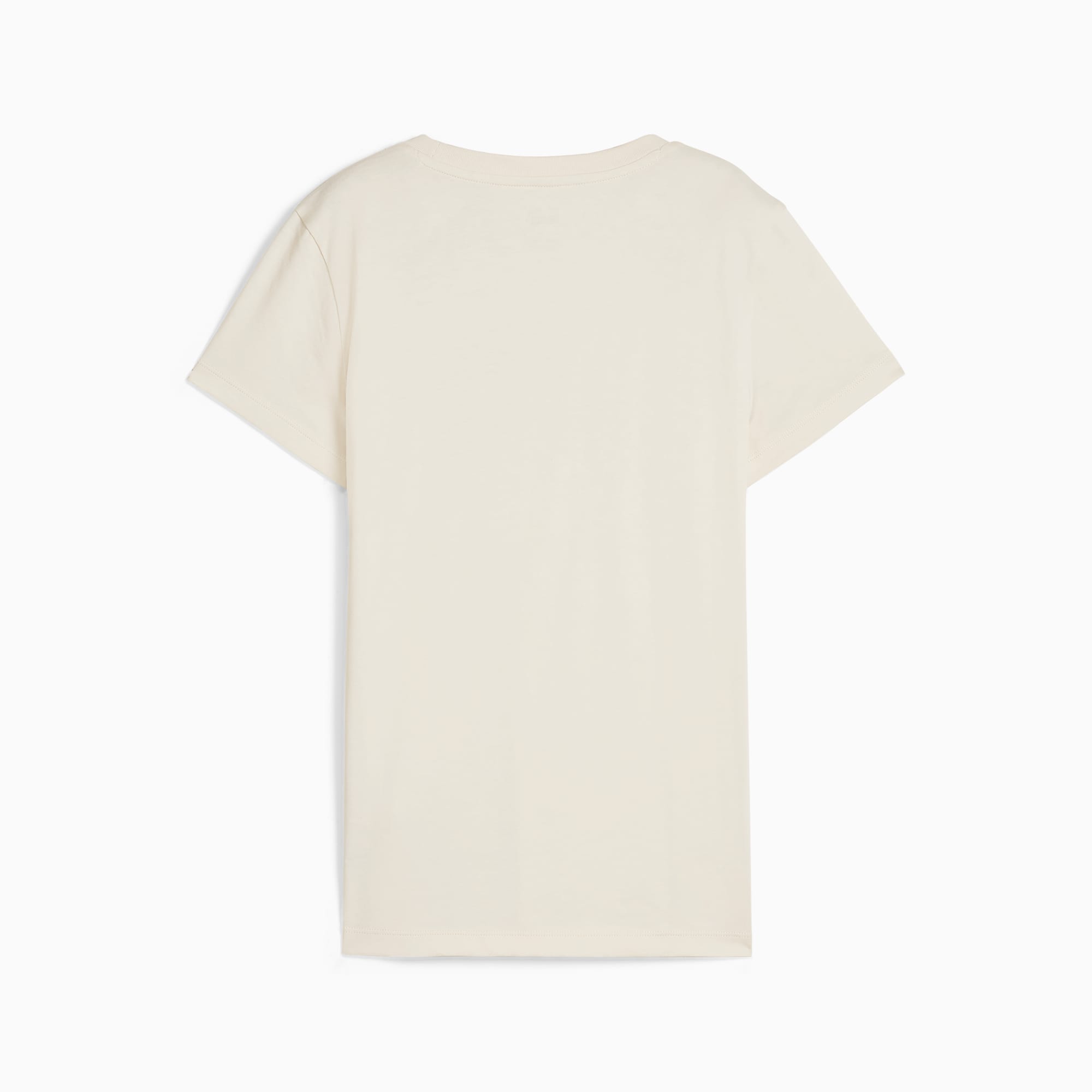 PUMA ESS+ ANIMAL T-shirt voor Dames, Alpine Snow