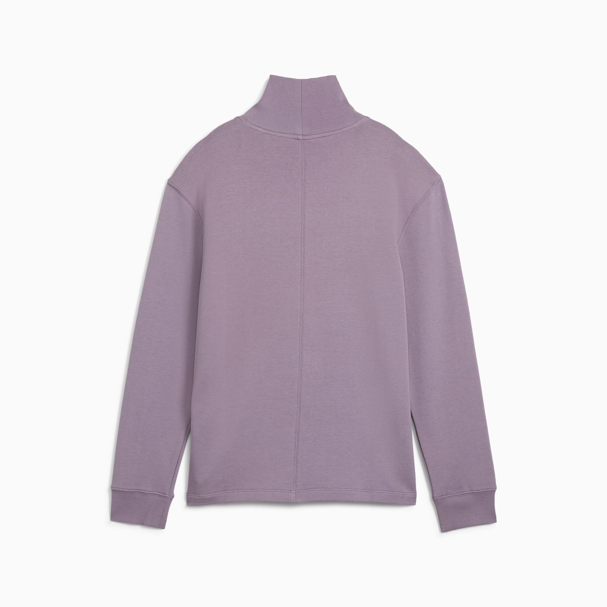 PUMA HER top met hoge ronde hals voor Dames, Pale Plum