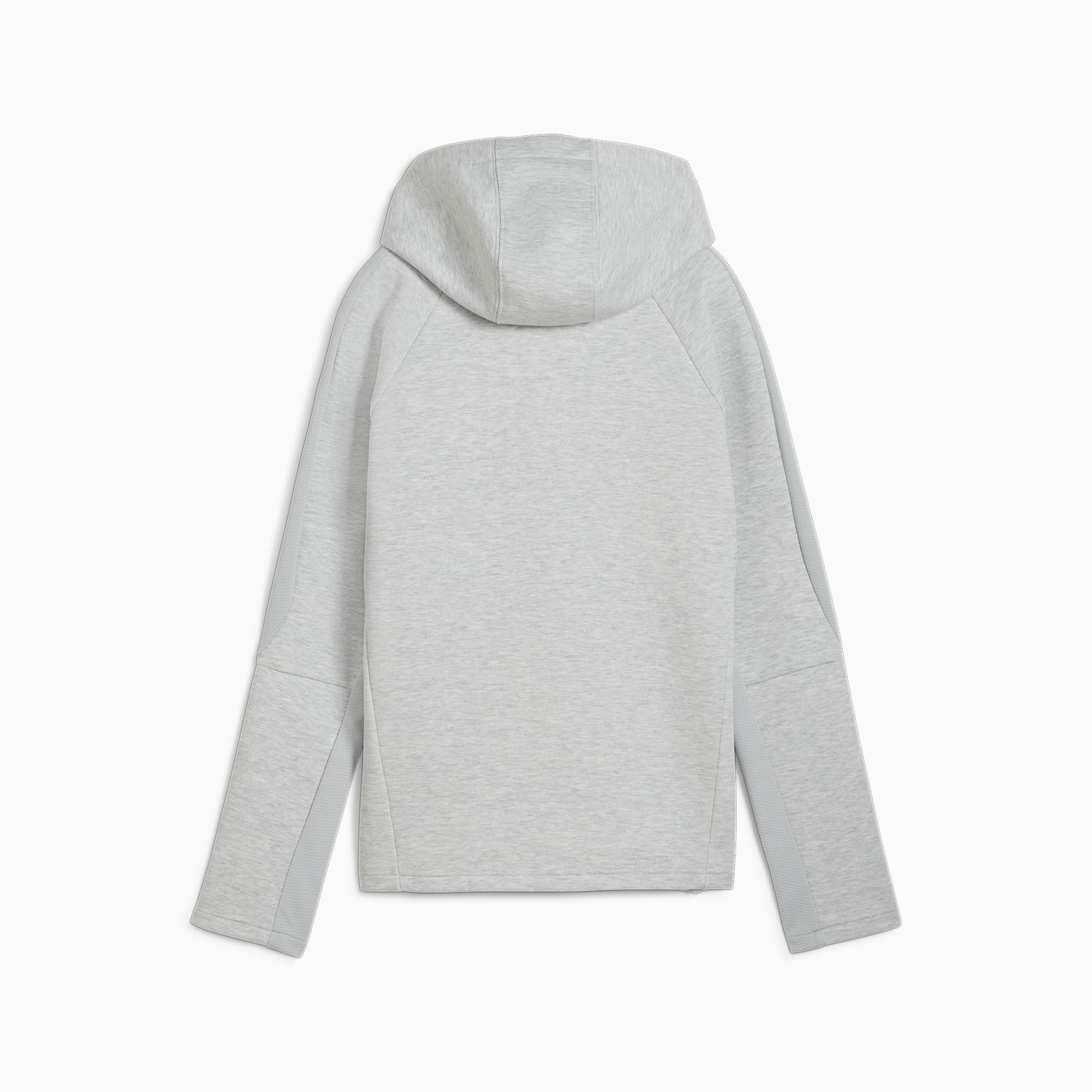 PUMA EVOSTRIPE hoodie met rits voor Dames, Grijs