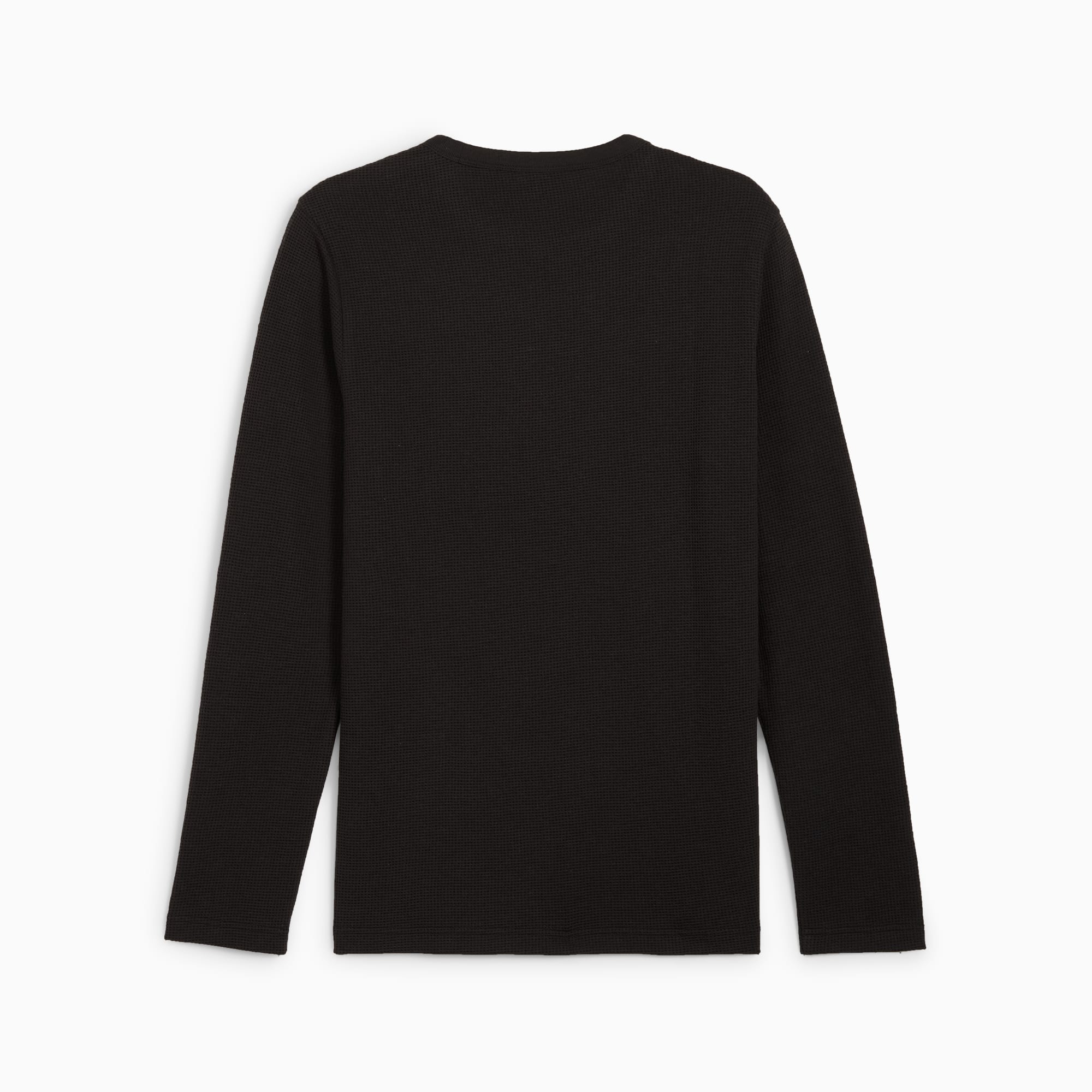 PUMA ESS ELEVATED T-shirt met lange mouwen, Zwart