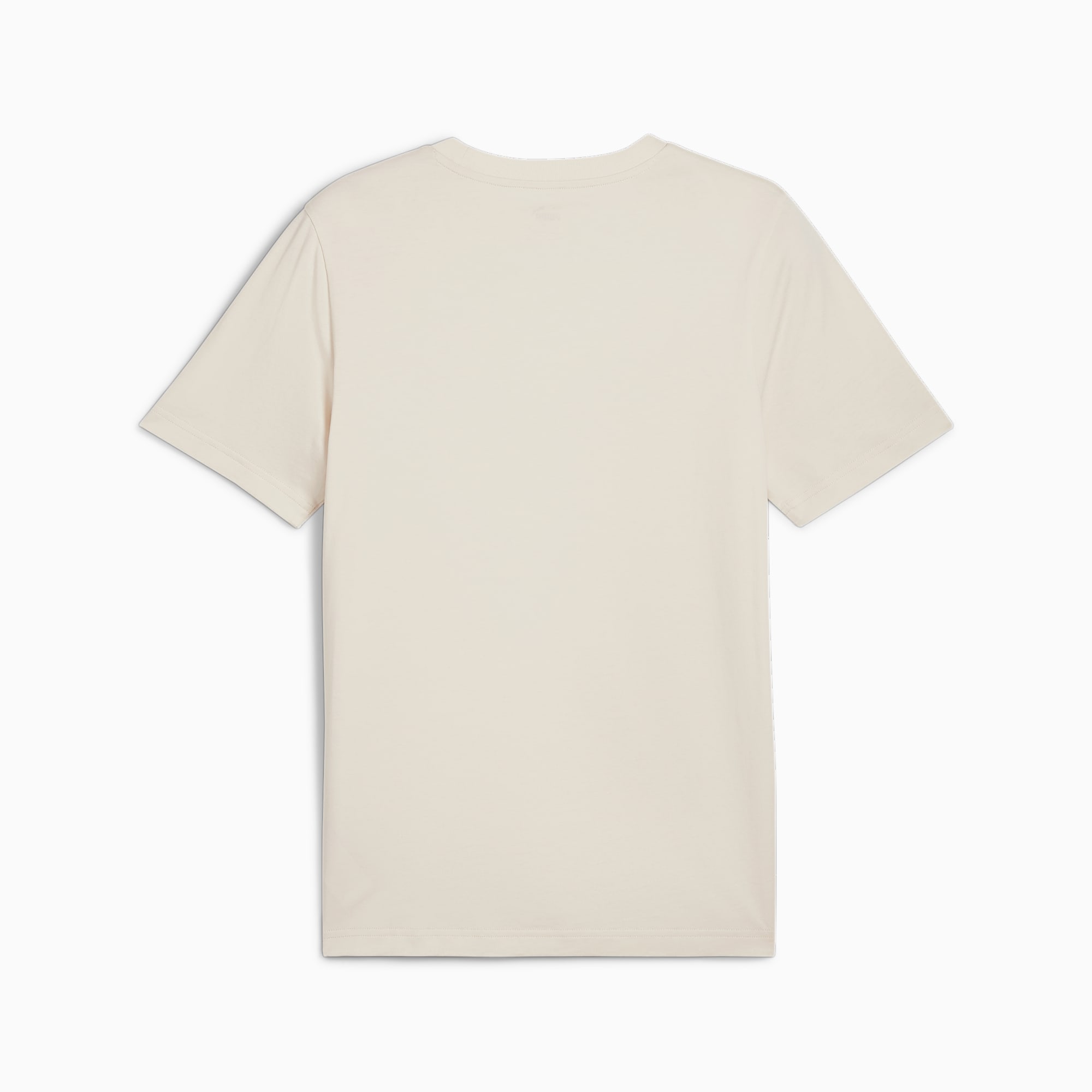 PUMA ESS ELEVATED geborduurd T-shirt, Alpine Snow