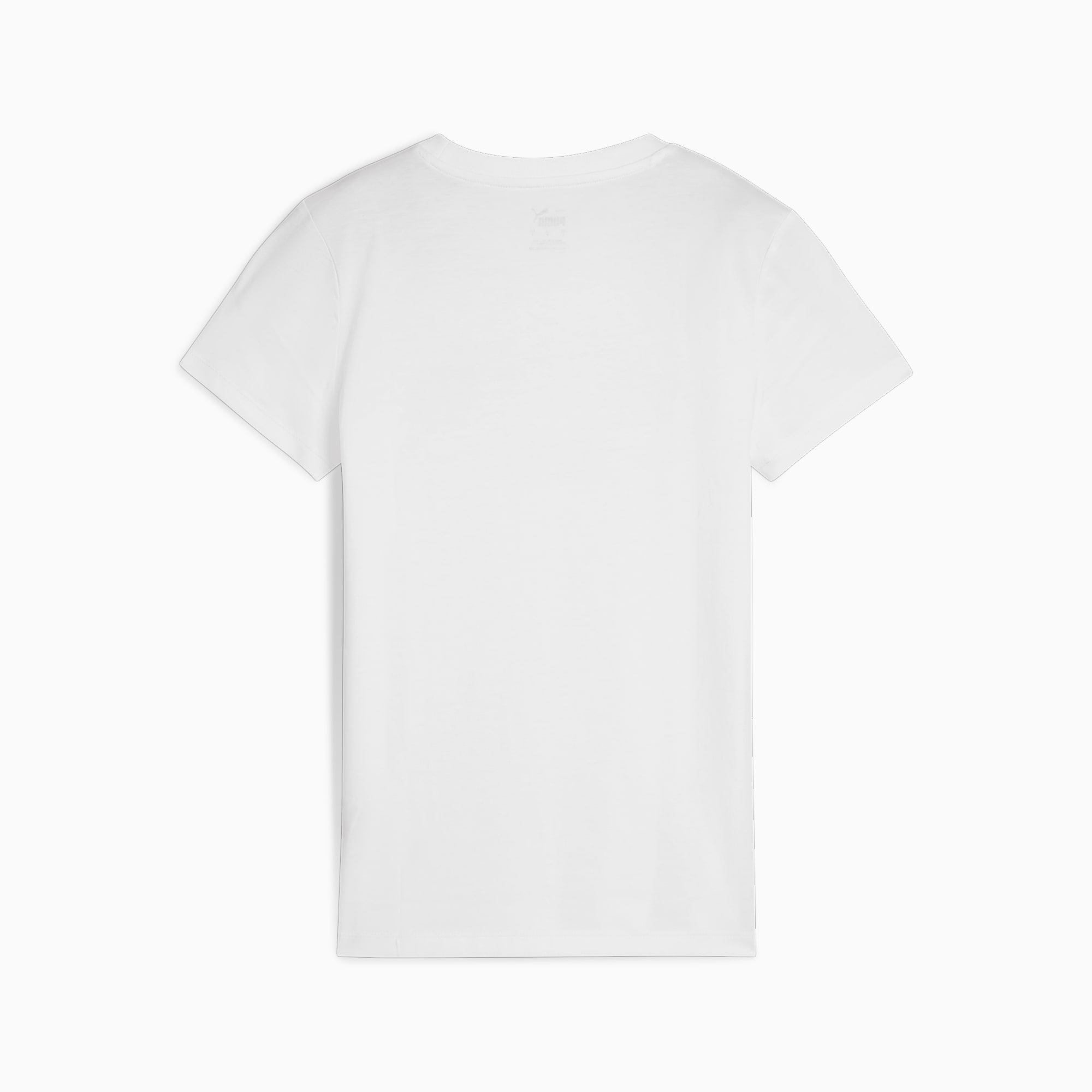 PUMA ESS+ LOGO LAB T-shirt voor Dames, Wit