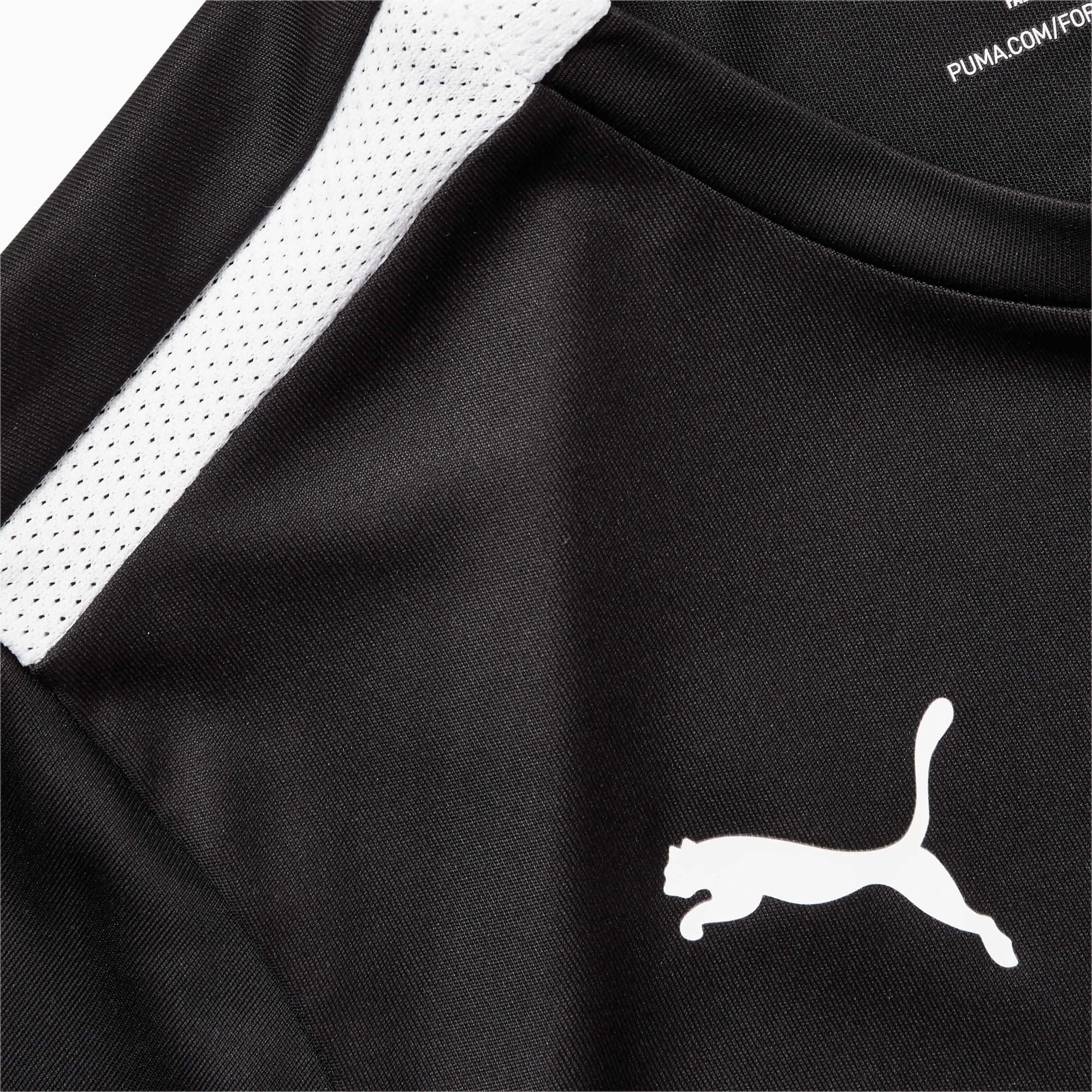 PUMA teamLIGA voetbalshirt, Wit/Zwart