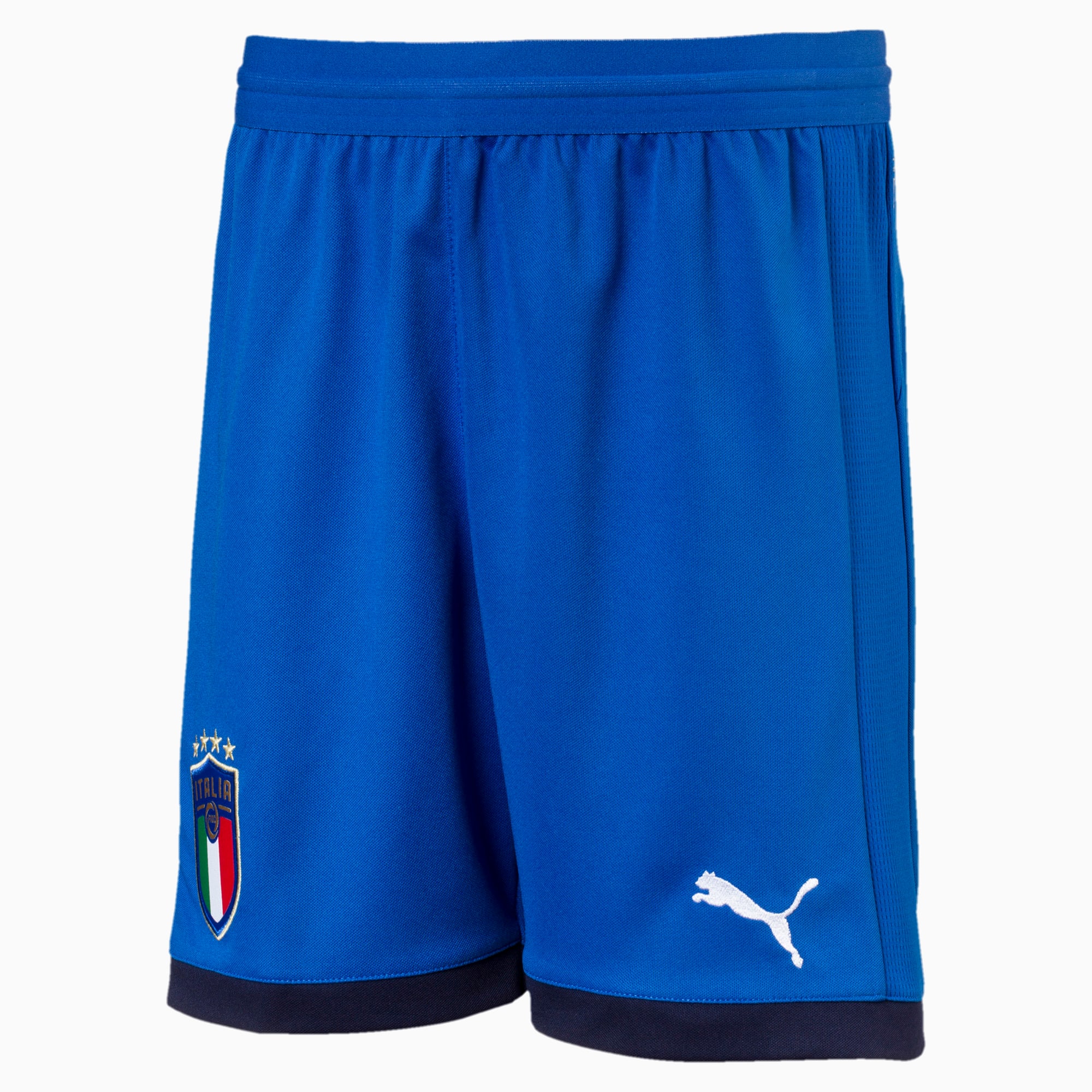 Italia Kids' Shorts, Blauw, Maat 116 | PUMA