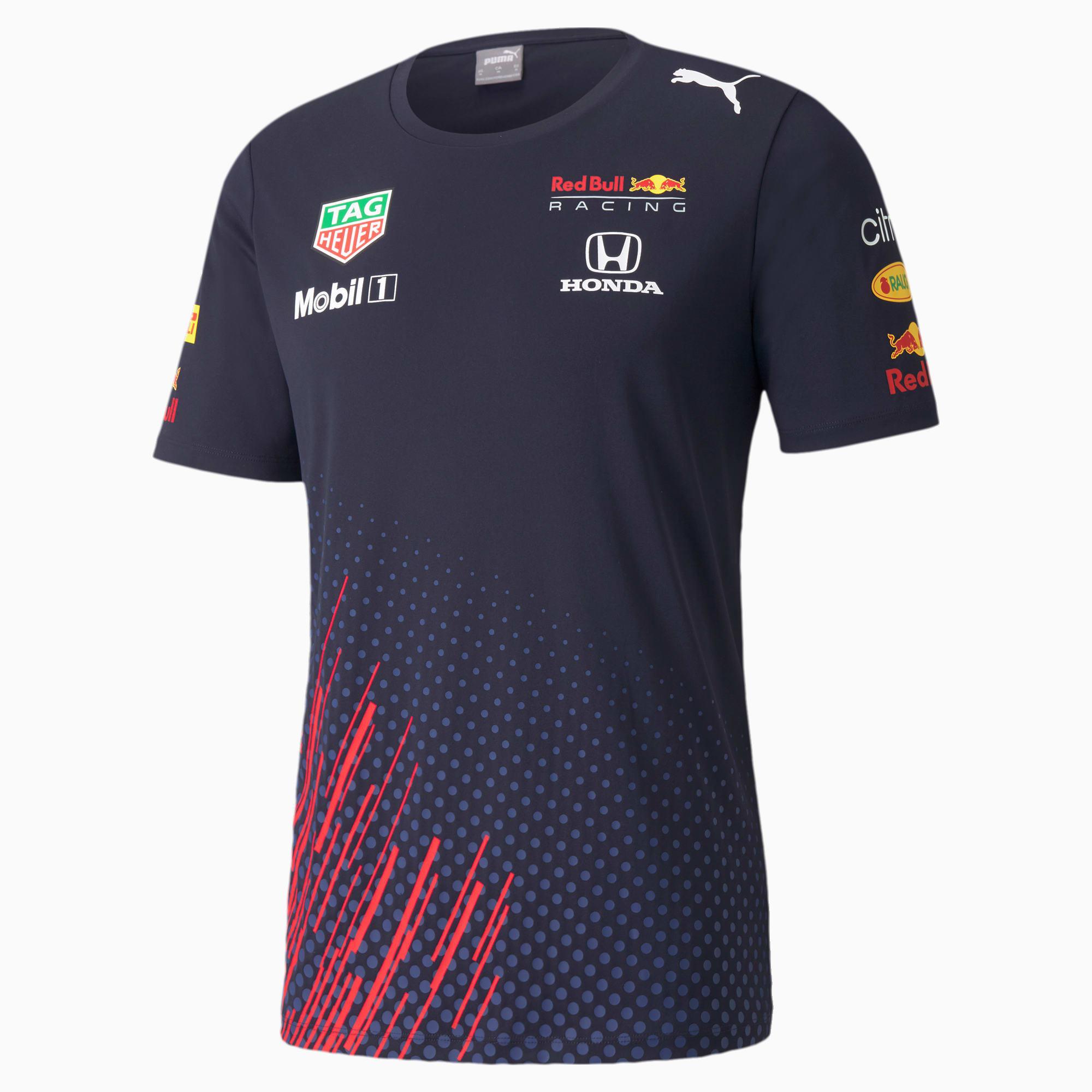 PUMA T-Shirt Red Bull Racing Team homme, Noir, Taille XL, Vêtements
