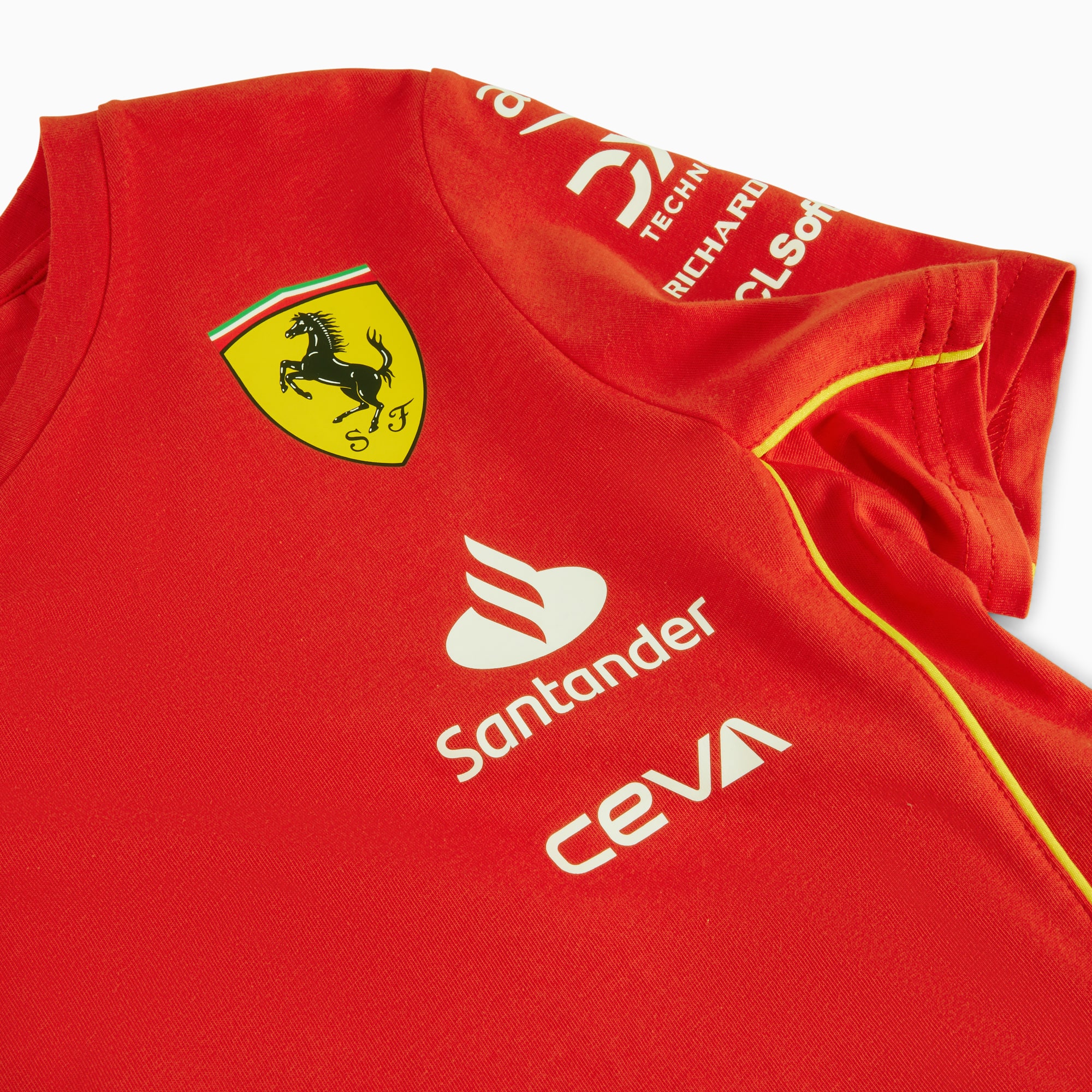 Ferrari Teamline Kids Shirt 2024 104 - Charles Leclerc - Carlos Sainz - Formule 1