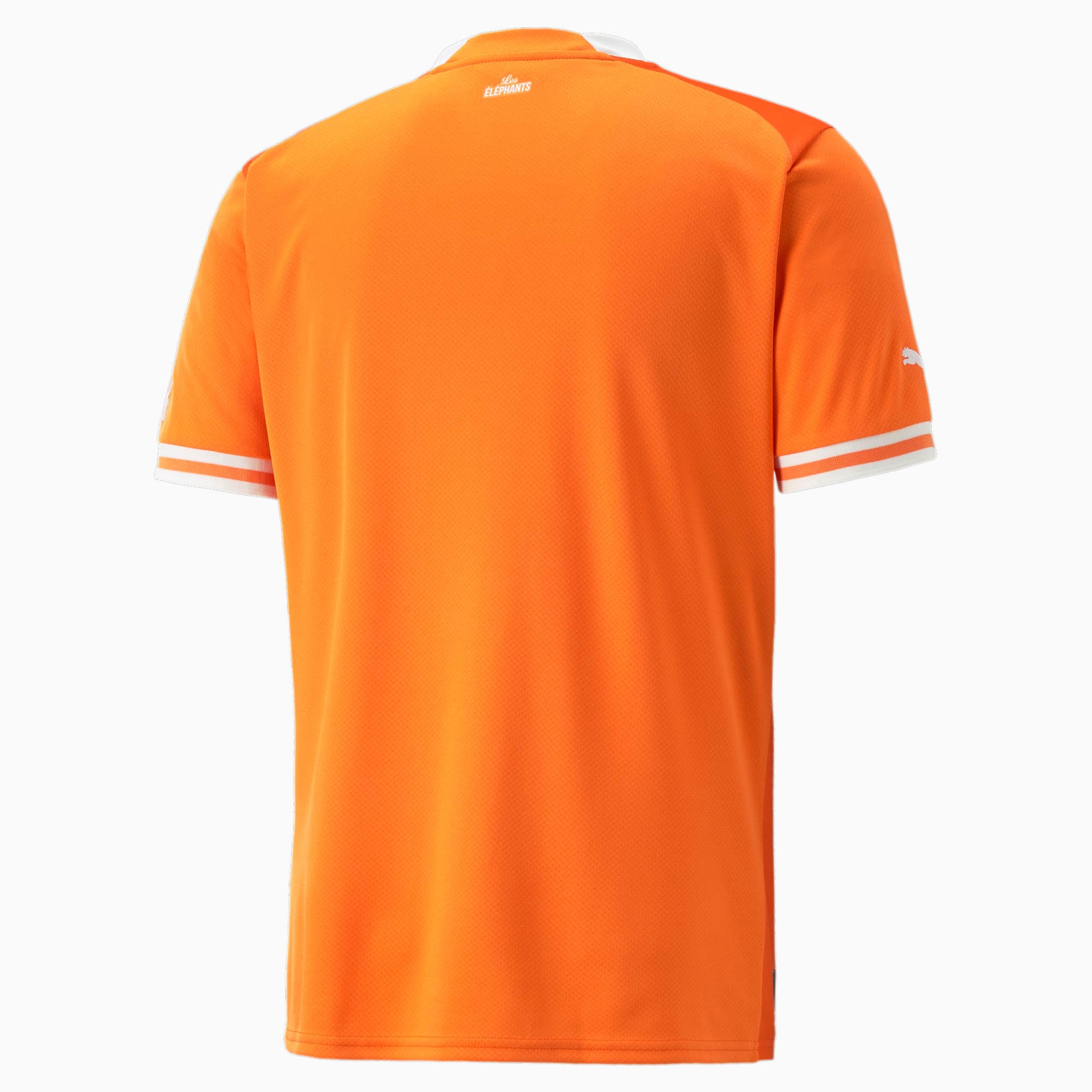 PUMA Ivoorkust Home 22/23 Replica Jersey Heren, Wit/Oranje