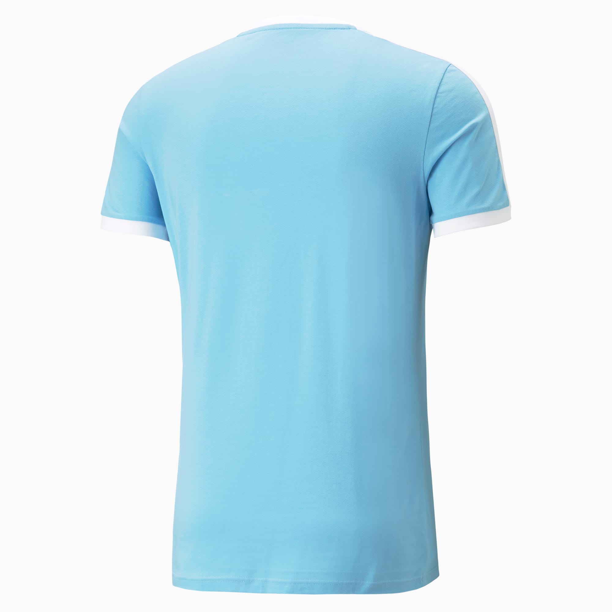 PUMA Manchester City F.C. ftblHeritage T7 T-shirt voor Heren, Blauw/Wit