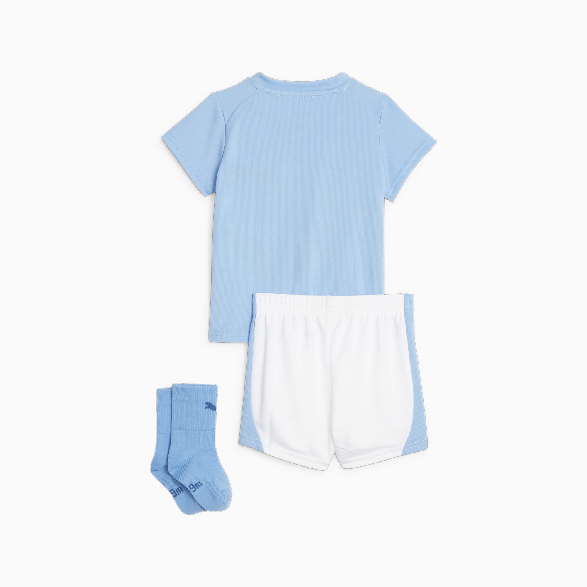 PUMA Manchester City F.C. Home Baby Kit, Light Blue/White, Size 86, Clothing