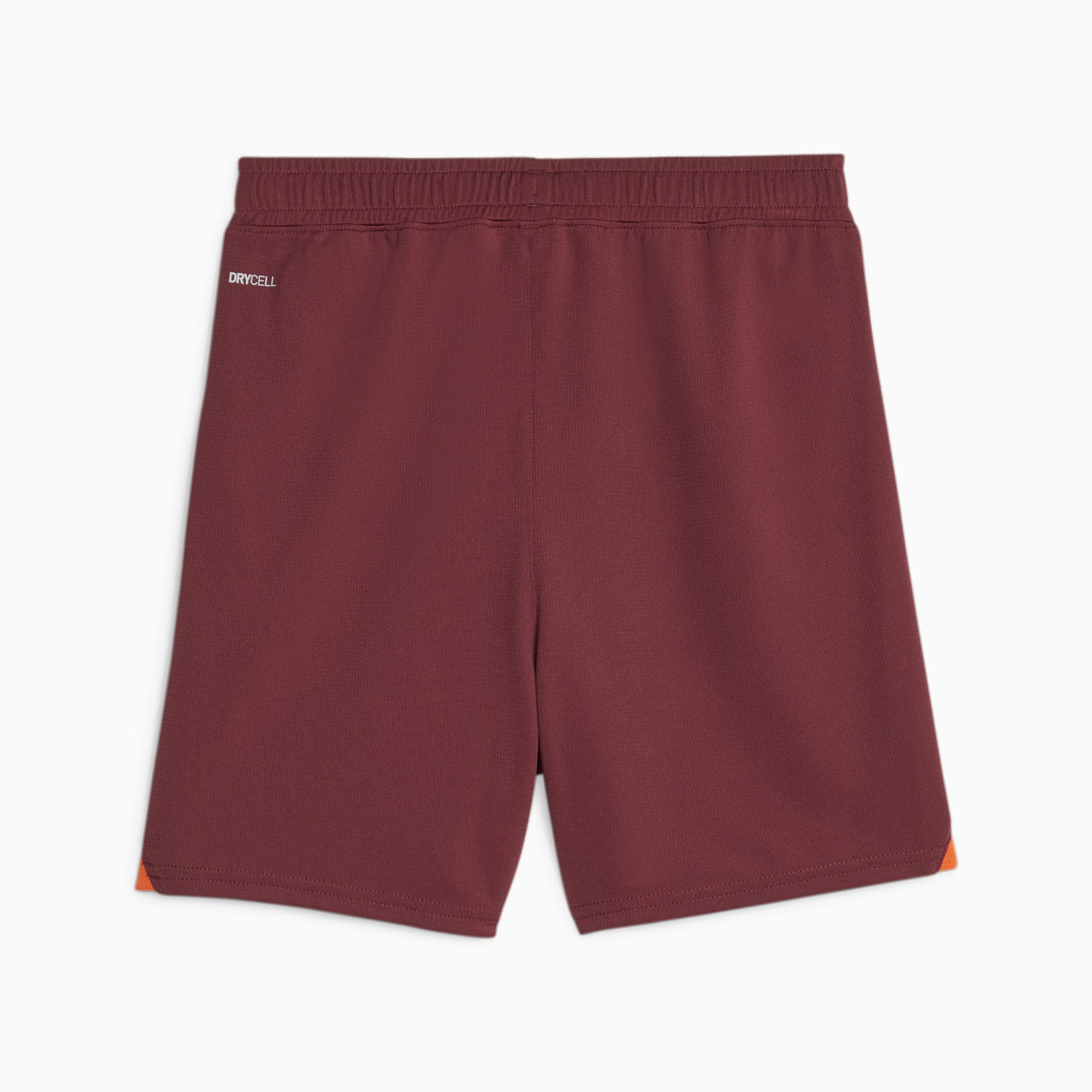 PUMA Manchester City Youth Football Shorts, Aubergine/Cayenne Pepper, Size 116, Clothing
