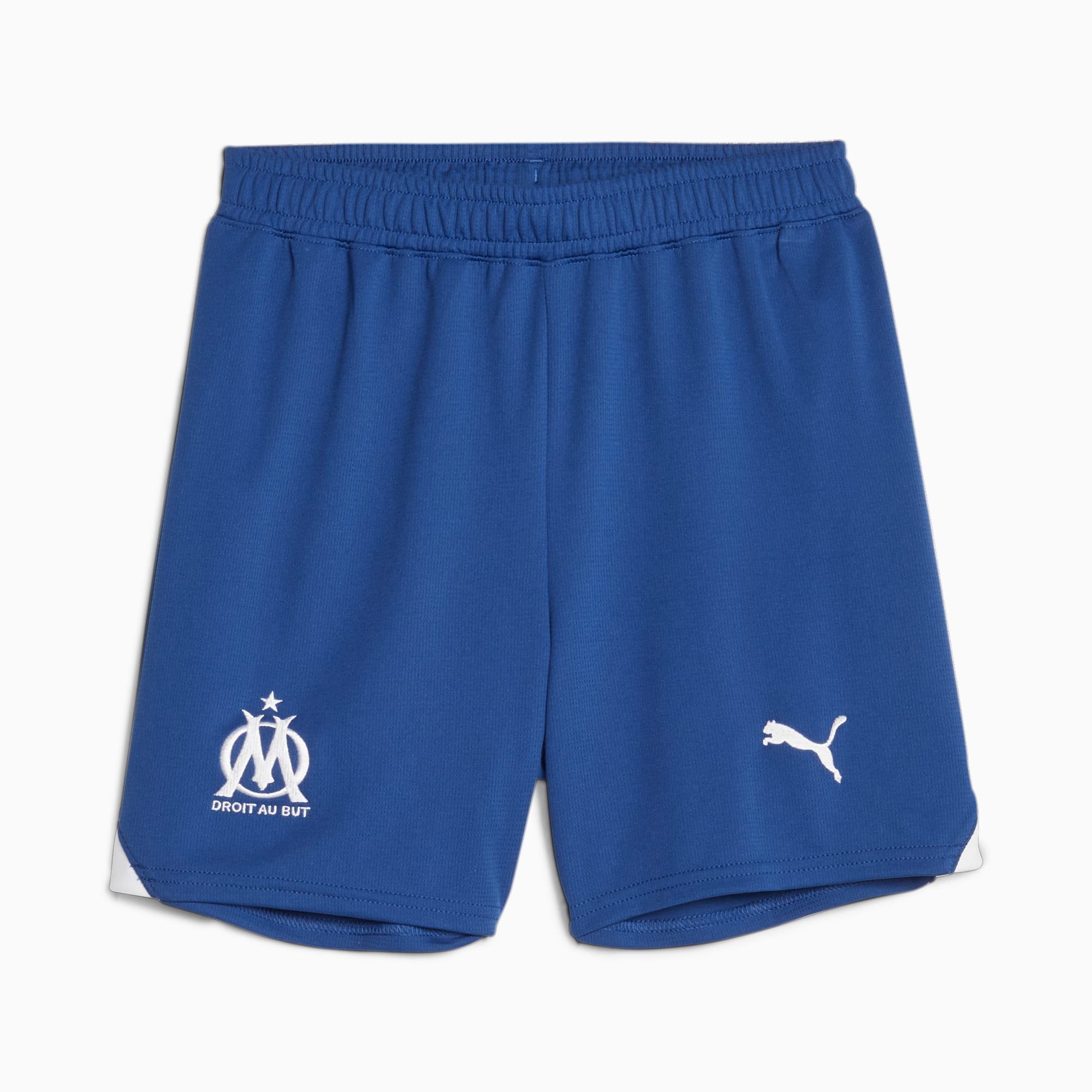 PUMA Olympique De Marseille Youth Football Shorts, Royal Blue