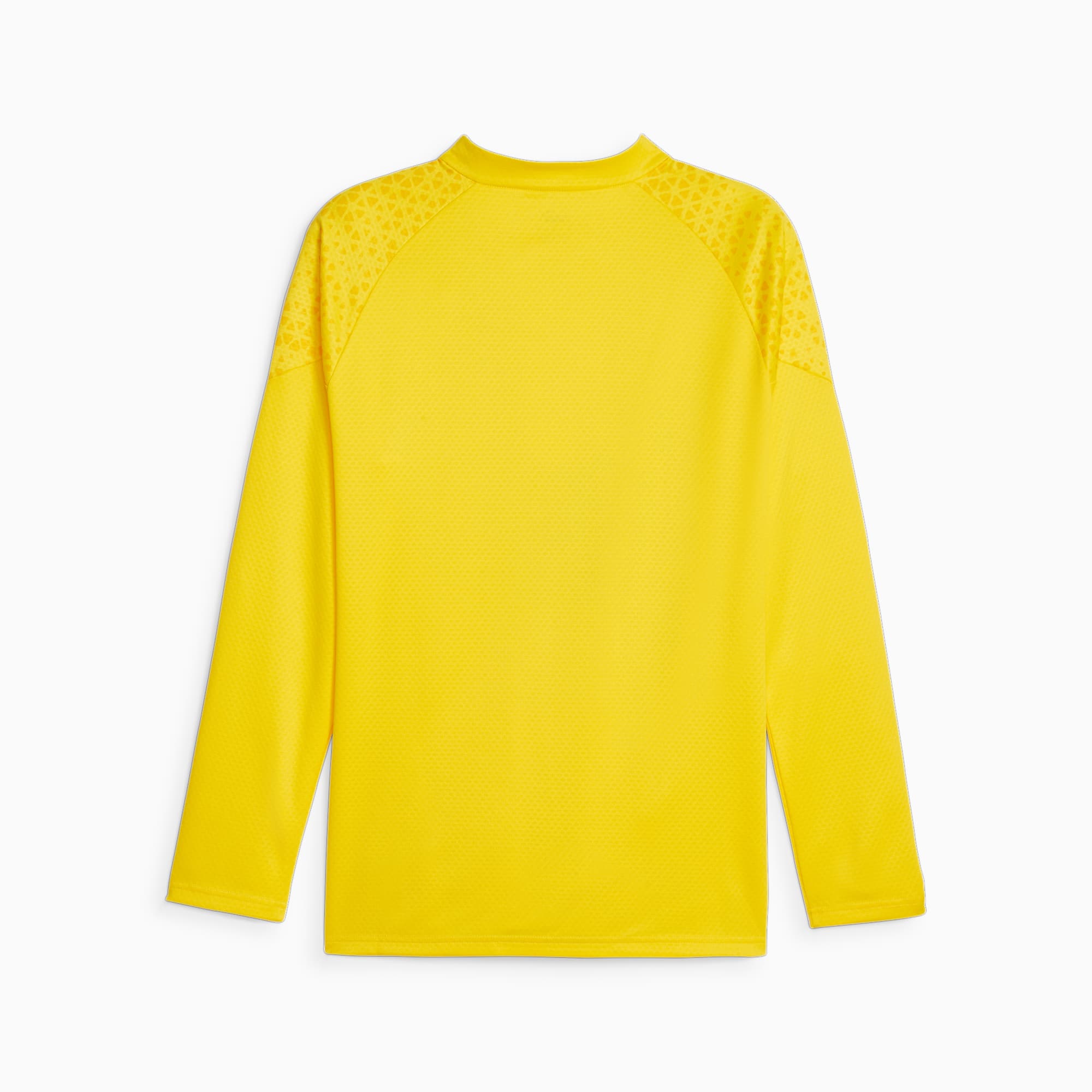 PUMA Borussia Dortmund Trainingstrui 1/4-Zip 2023-2024 Geel Zwart