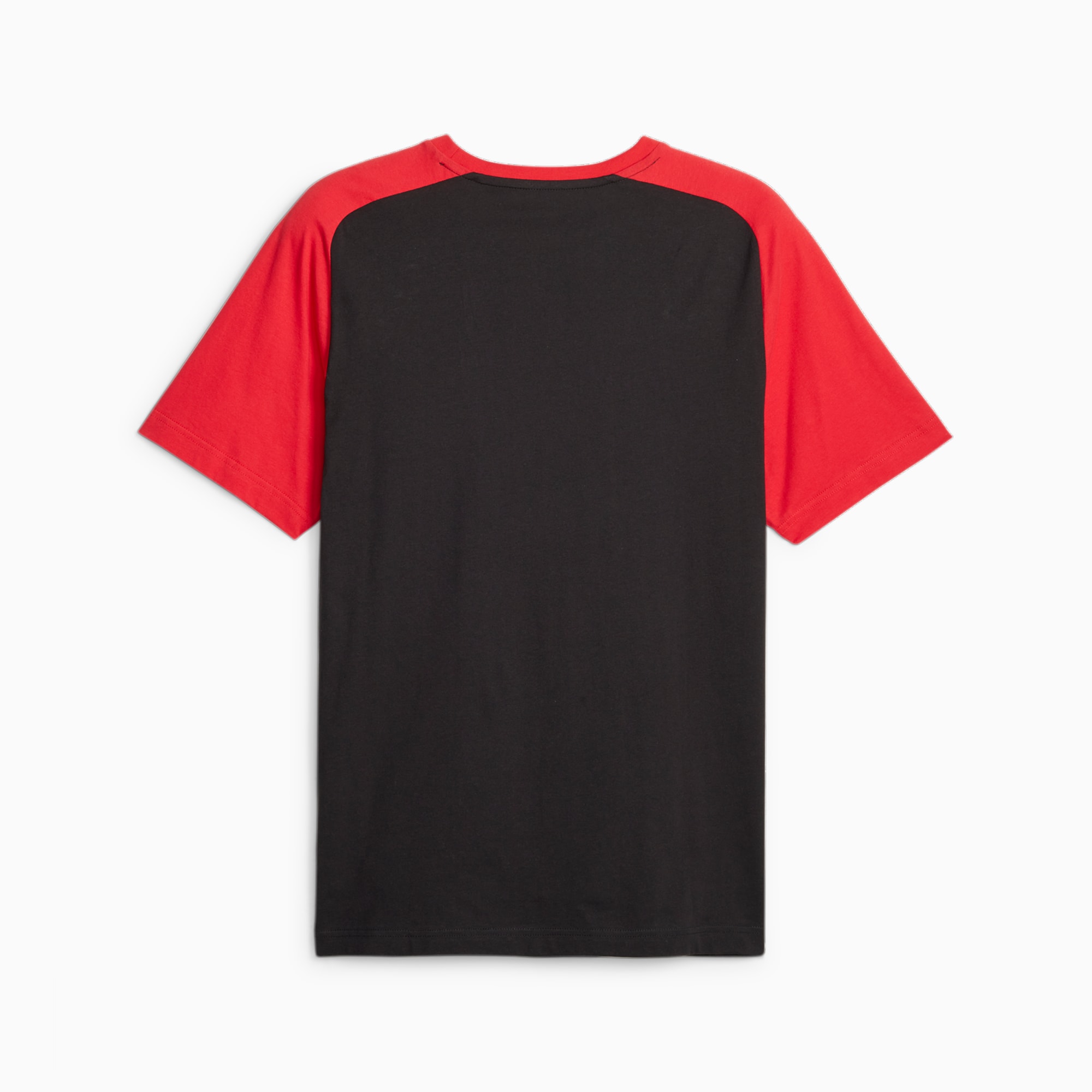 PUMA AC Milan Casuals voetbal T-shirt voor Heren, Rood/Zwart