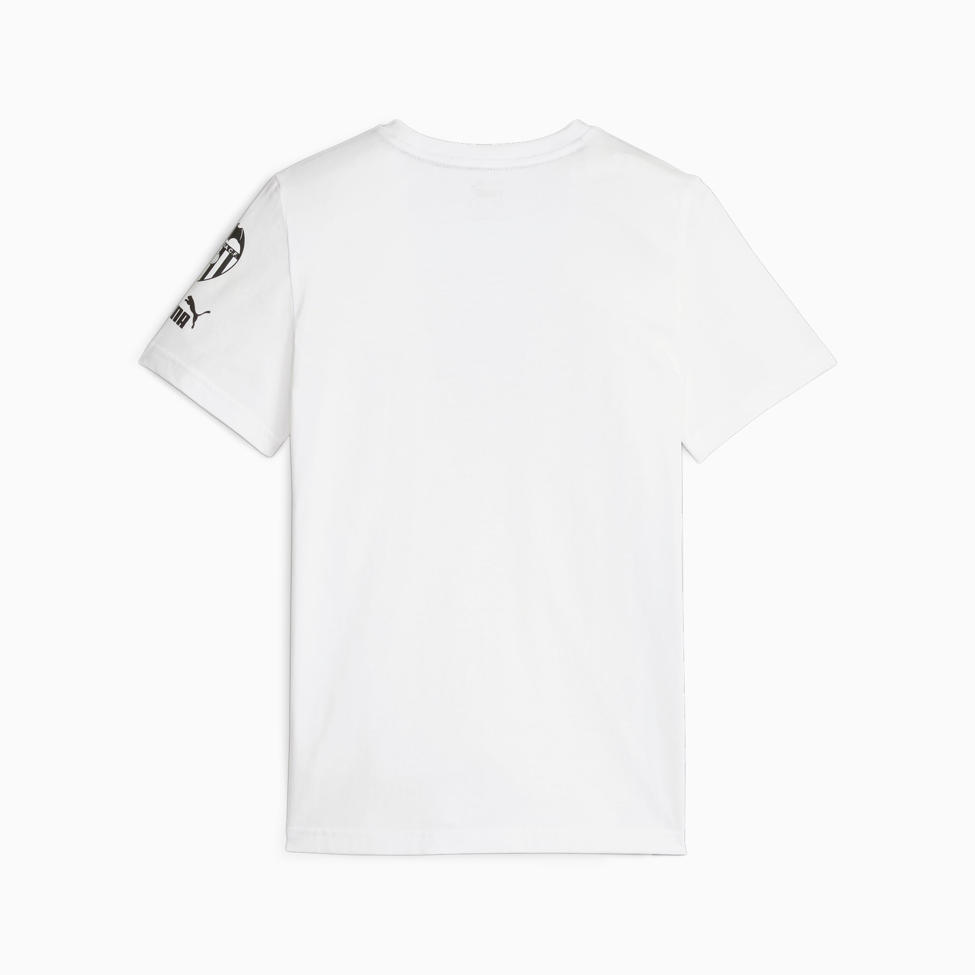 PUMA Valencia Cf Ftblcore Youth T-Shirt, White, Size 116, Clothing
