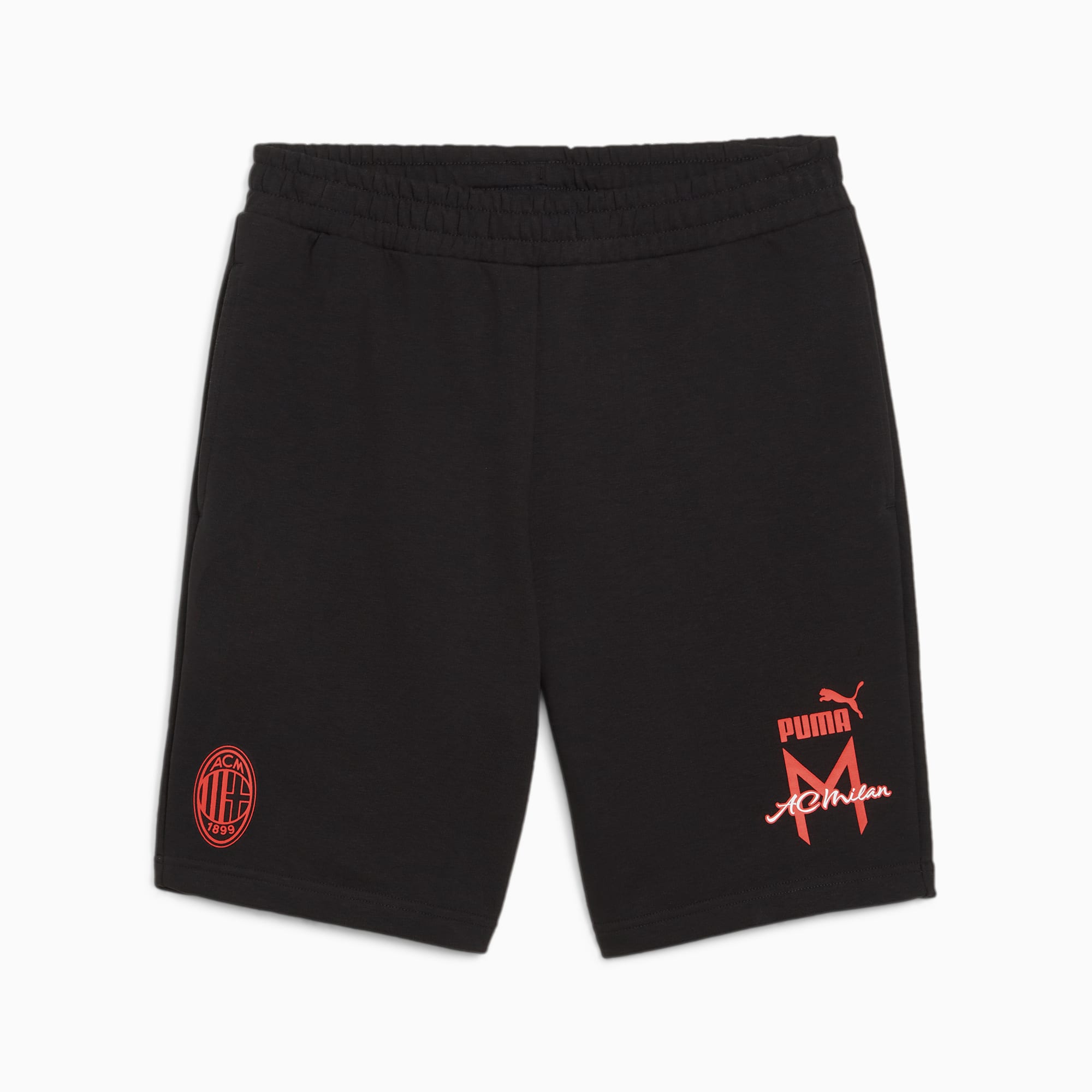 Men's PUMA AC Milan Ftblicons Shorts, Black, Size XXL, Clothing