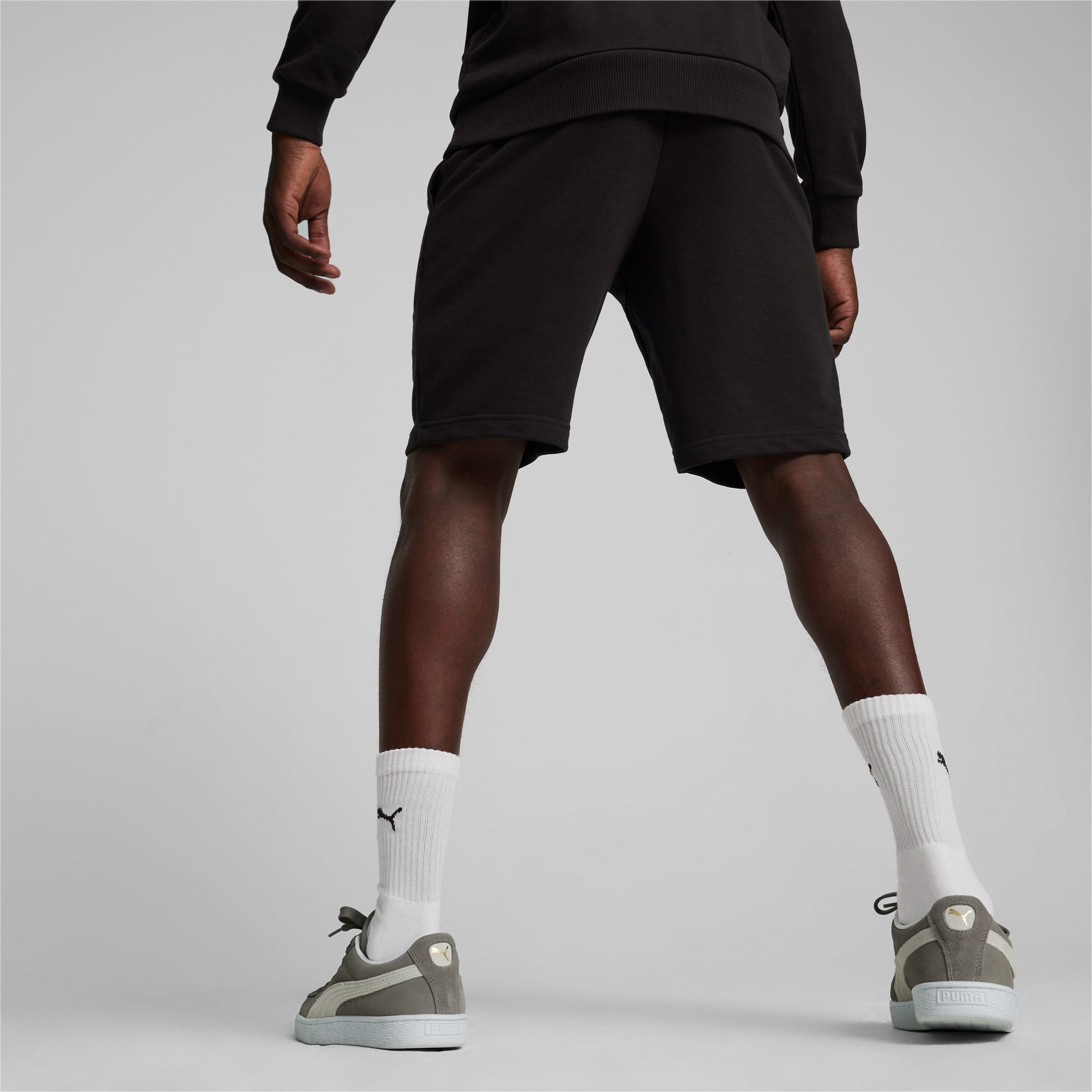Men's PUMA AC Milan Ftblicons Shorts, Black, Size 3XL, Clothing