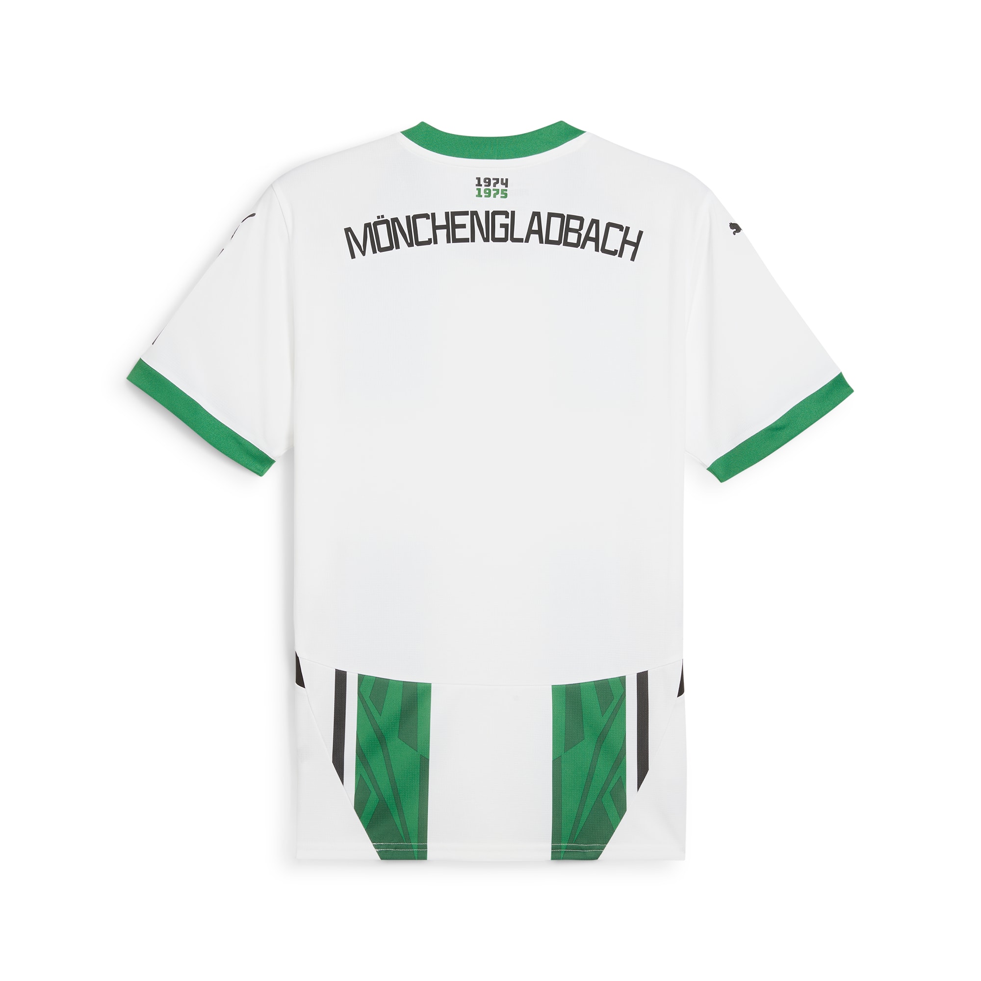 PUMA Borussia MÃ¶nchengladbach 24/25 thuisshirt voor Heren, Wit/Groen