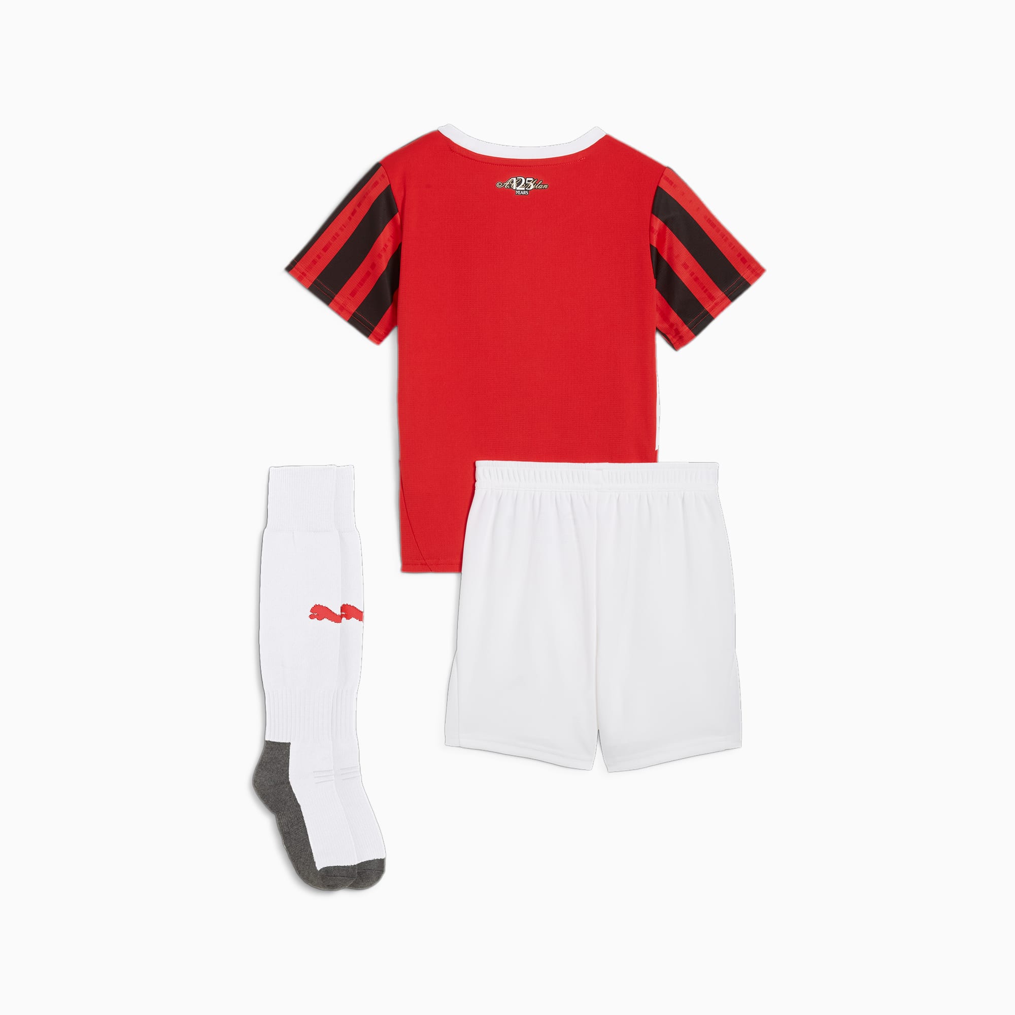 PUMA AC Milan 24/25 mini-thuistenue, Zwart/Rood