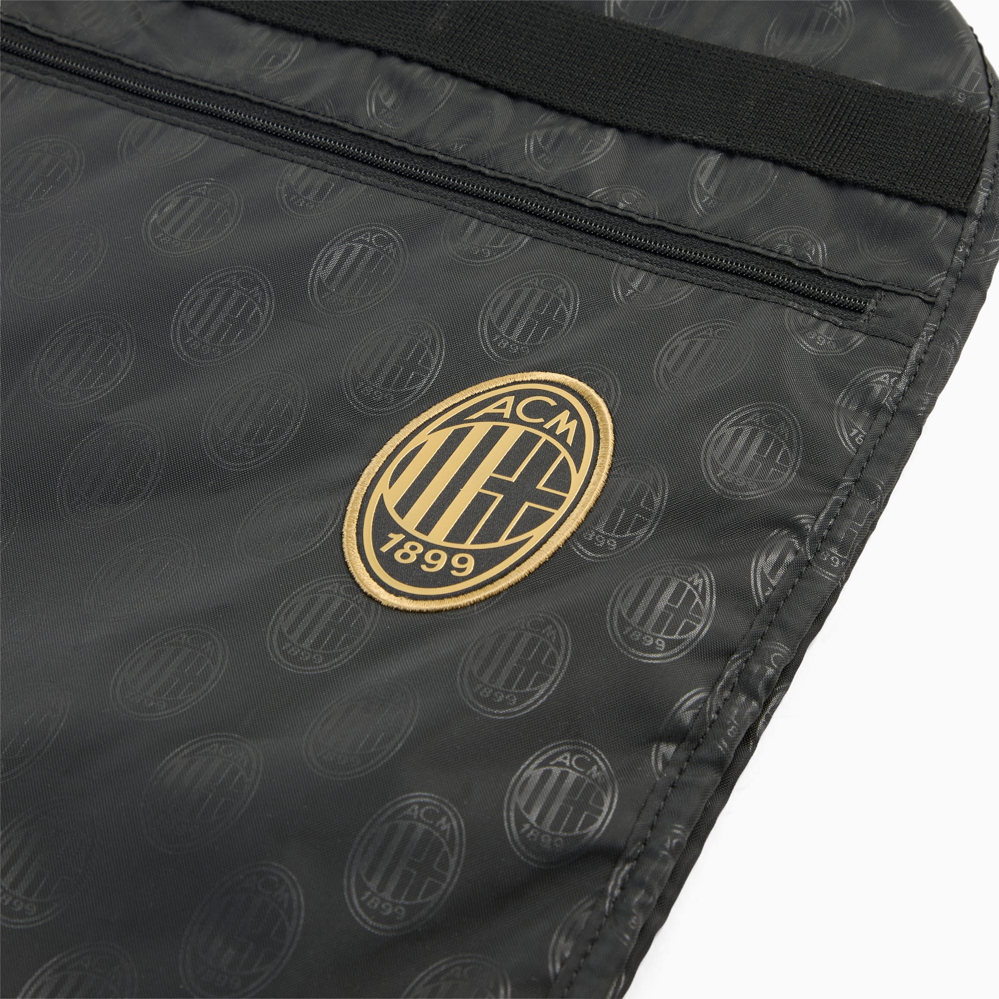 PUMA AC Milan 125-jarig retro-jubileumshirt, Rood/Zwart