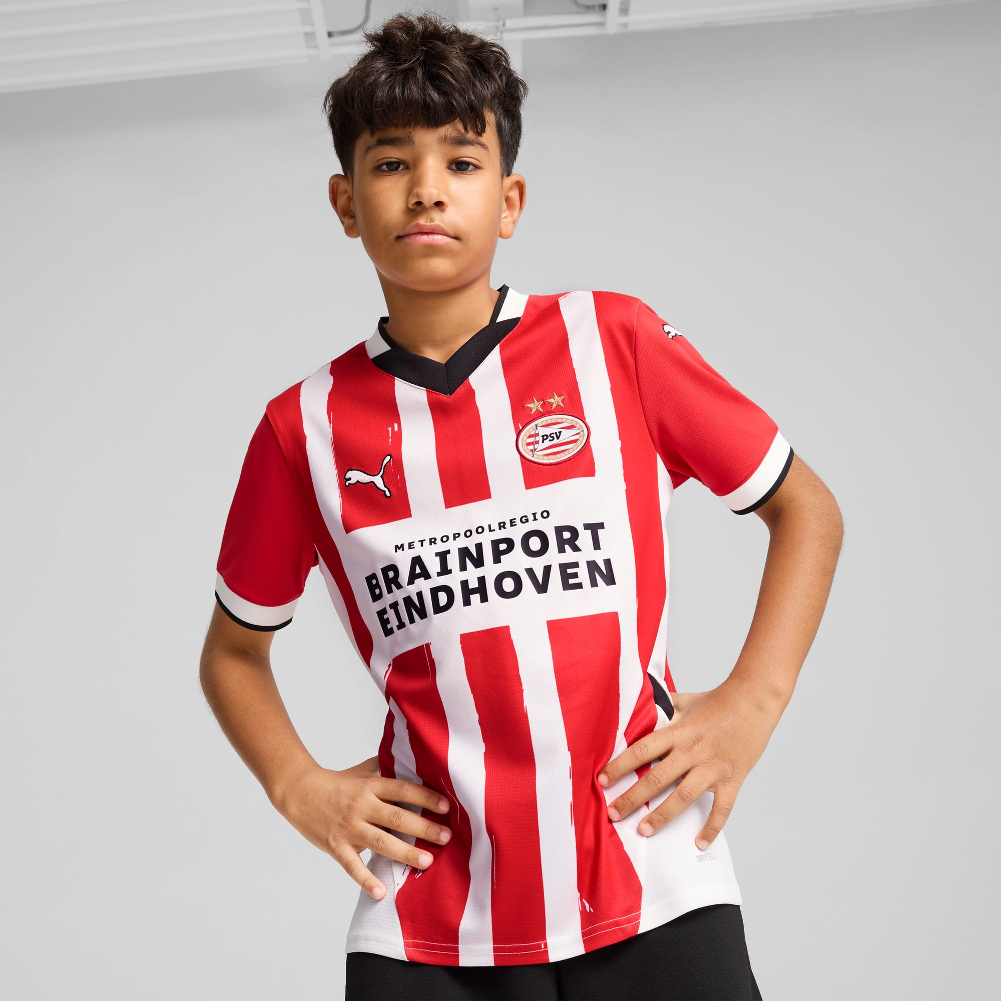 PUMA PSV Eindhoven 24/25 Heimtrikot Teenager Für Kinder, Weiß, Größe: 116, Kleidung