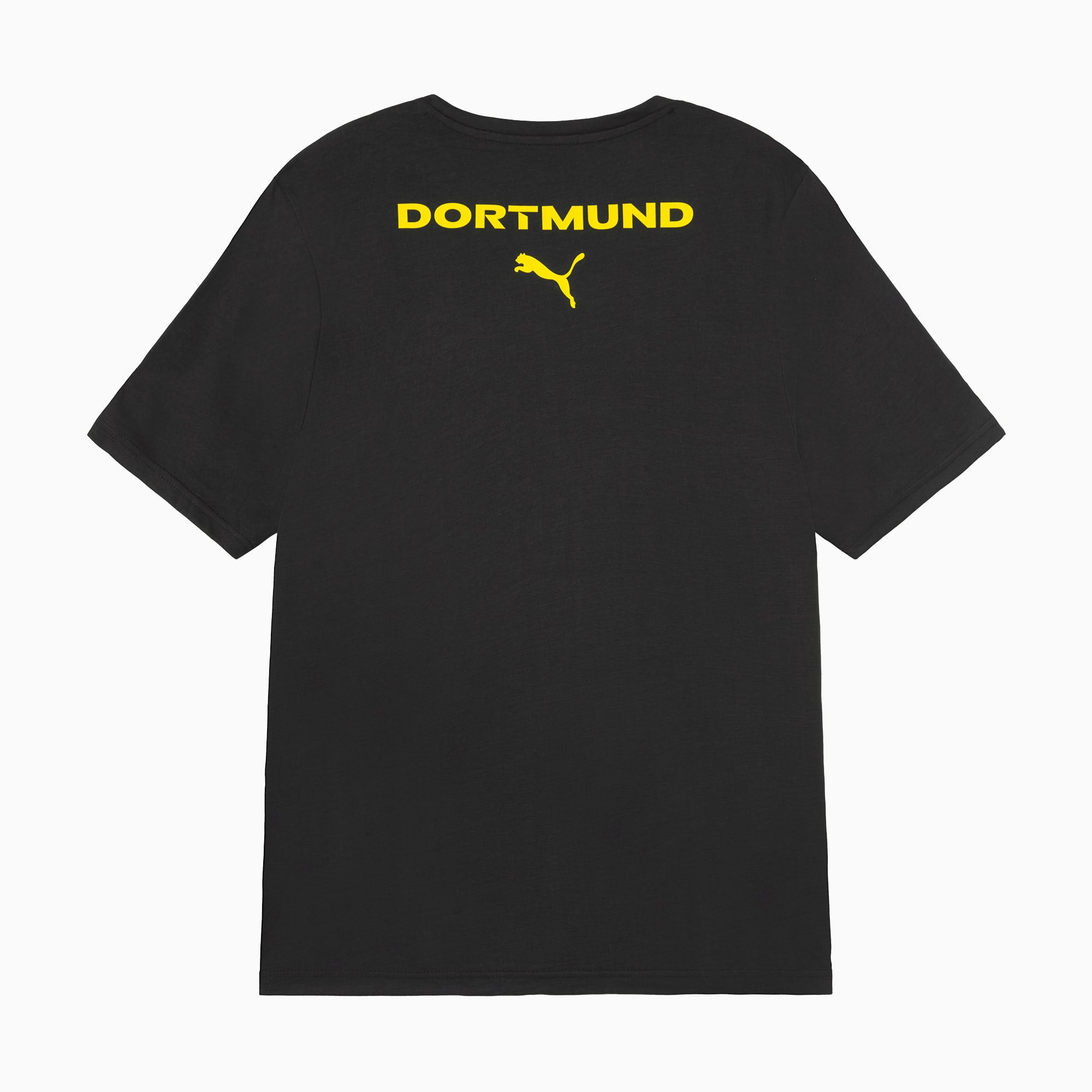PUMA Borussia Dortmund Casuals T-shirt, Geel/Zwart