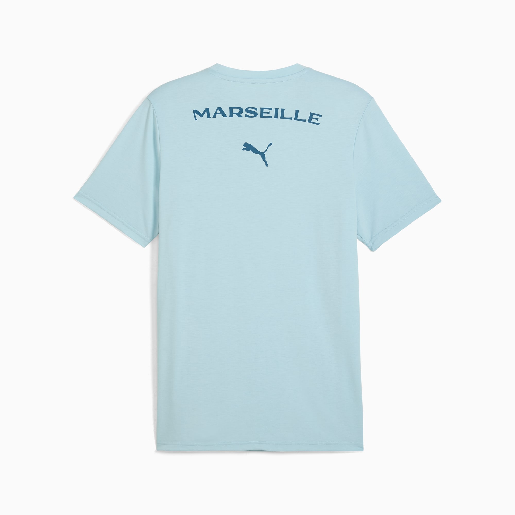 PUMA Olympique de Marseille Casuals T-shirt, Blauw